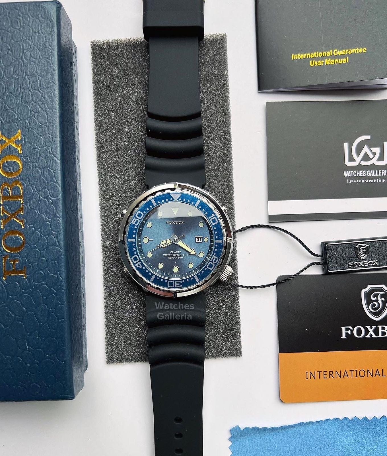 Foxbox Tuna Quartz (Blue) FB0024