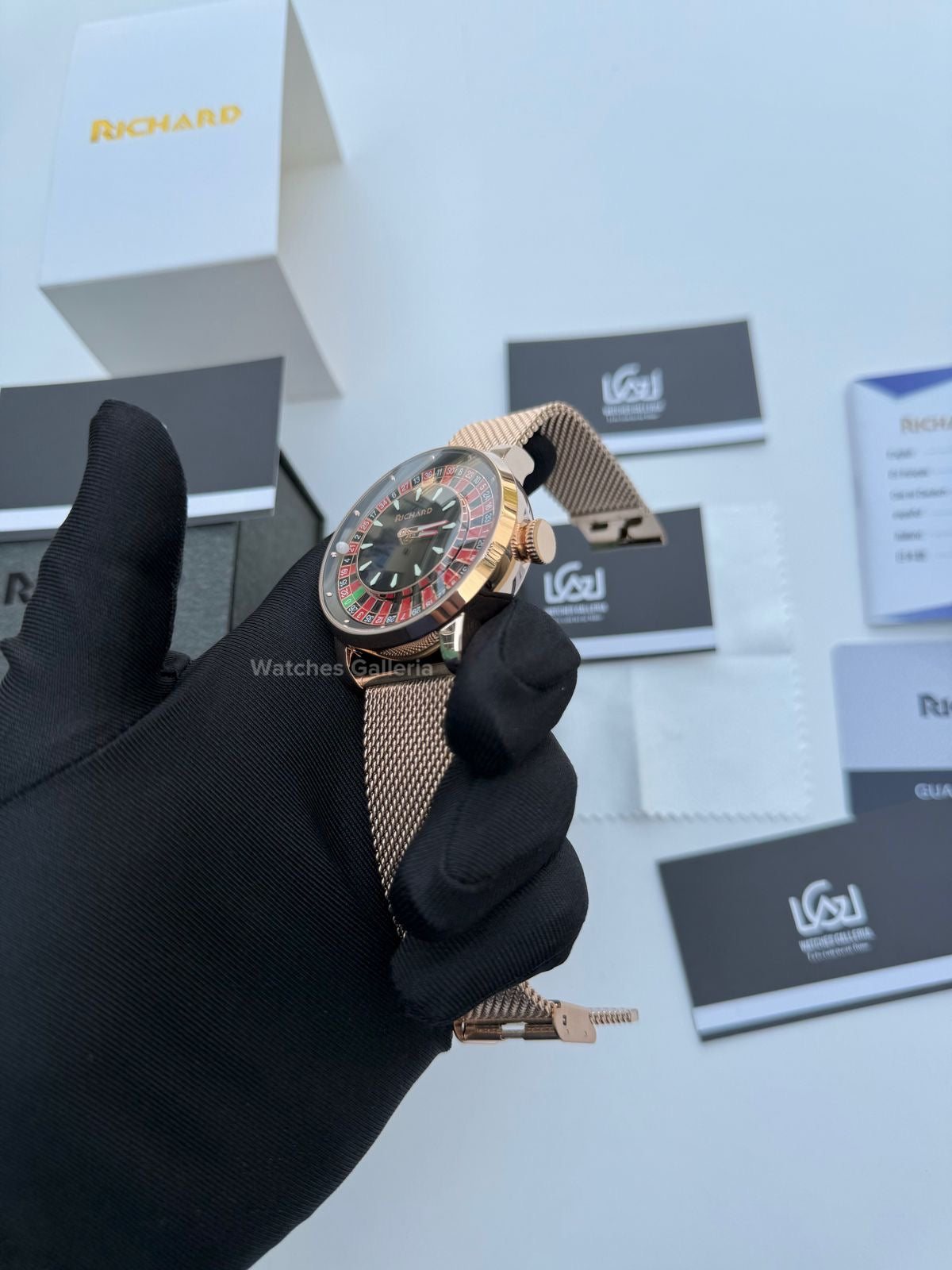 Richard Casino Automatic (Mesh Bracelet) RH002 Watches Galleria