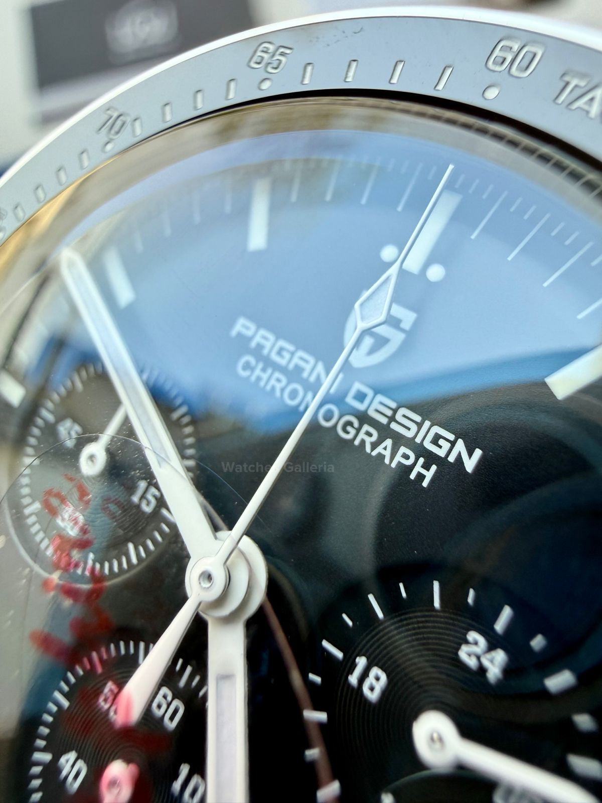 Pagani Design PD1701 Speedmaster Moonwatch Canvas (Black) Pagani Design in Pakistan