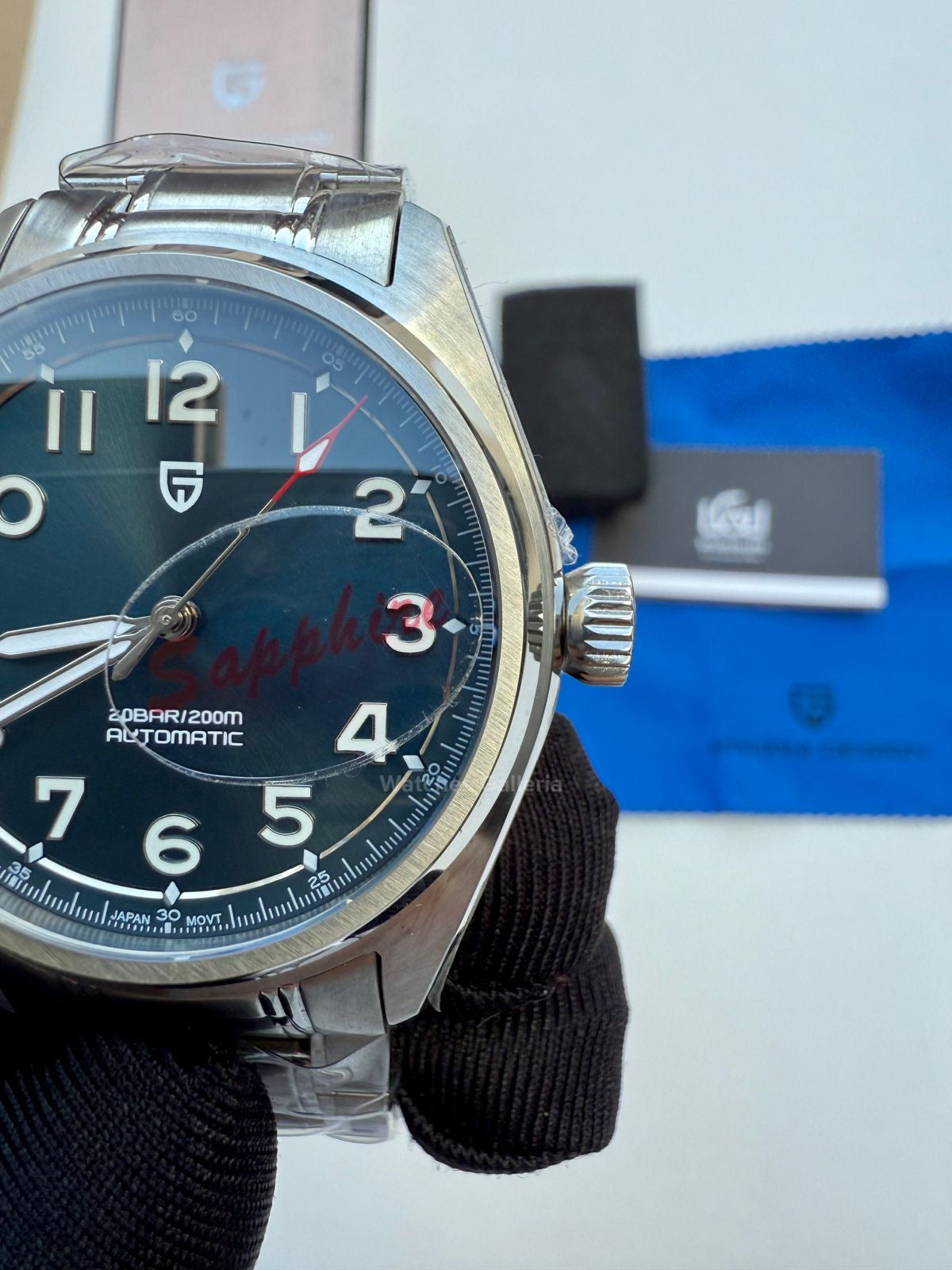 Pagani Design Spirit Pilot Automatic (Blue) PD1717 Watches Galleria