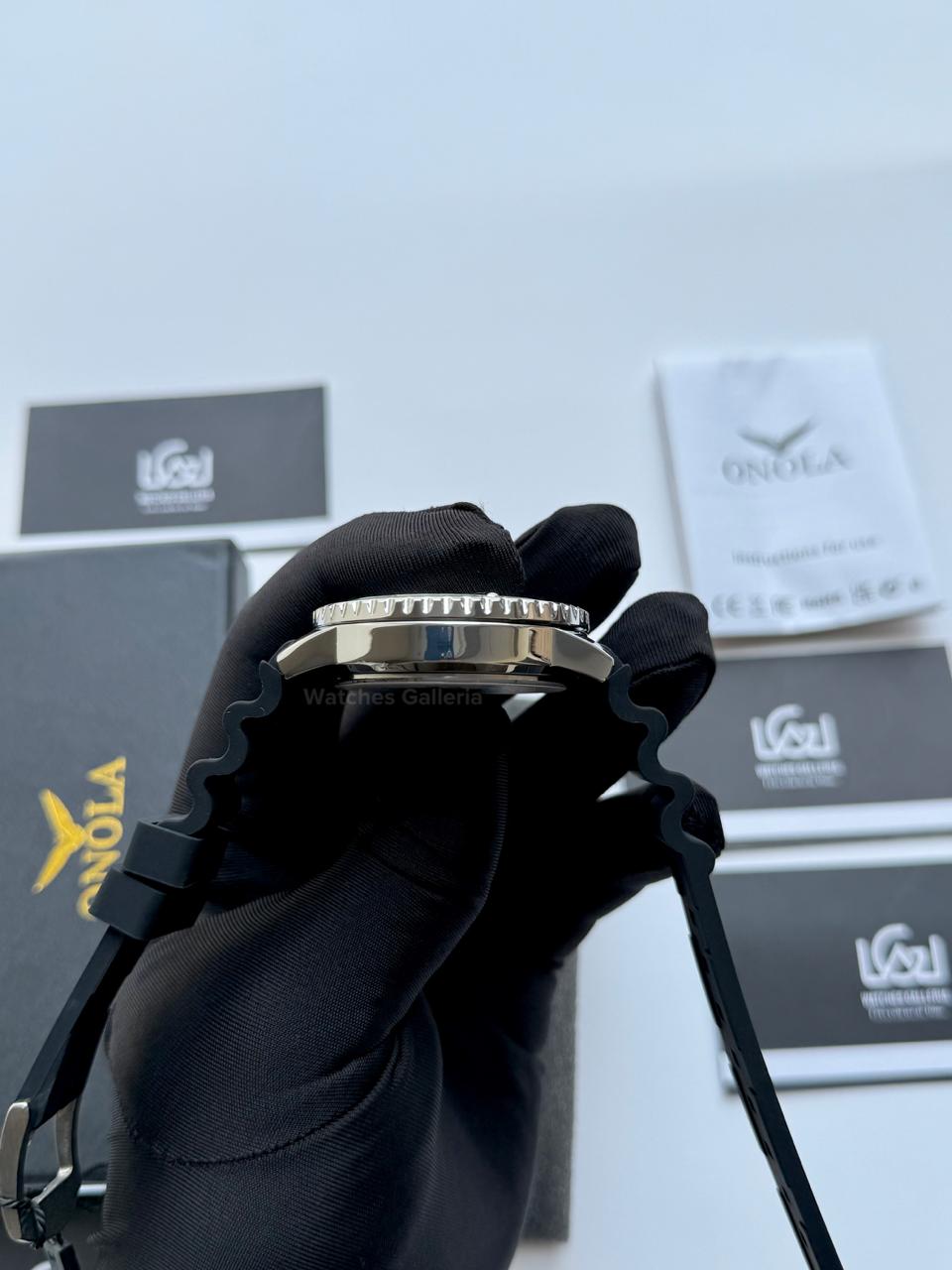 Onola 3850 Sports Diving Style Quartz (Silver) Onola Pakistan