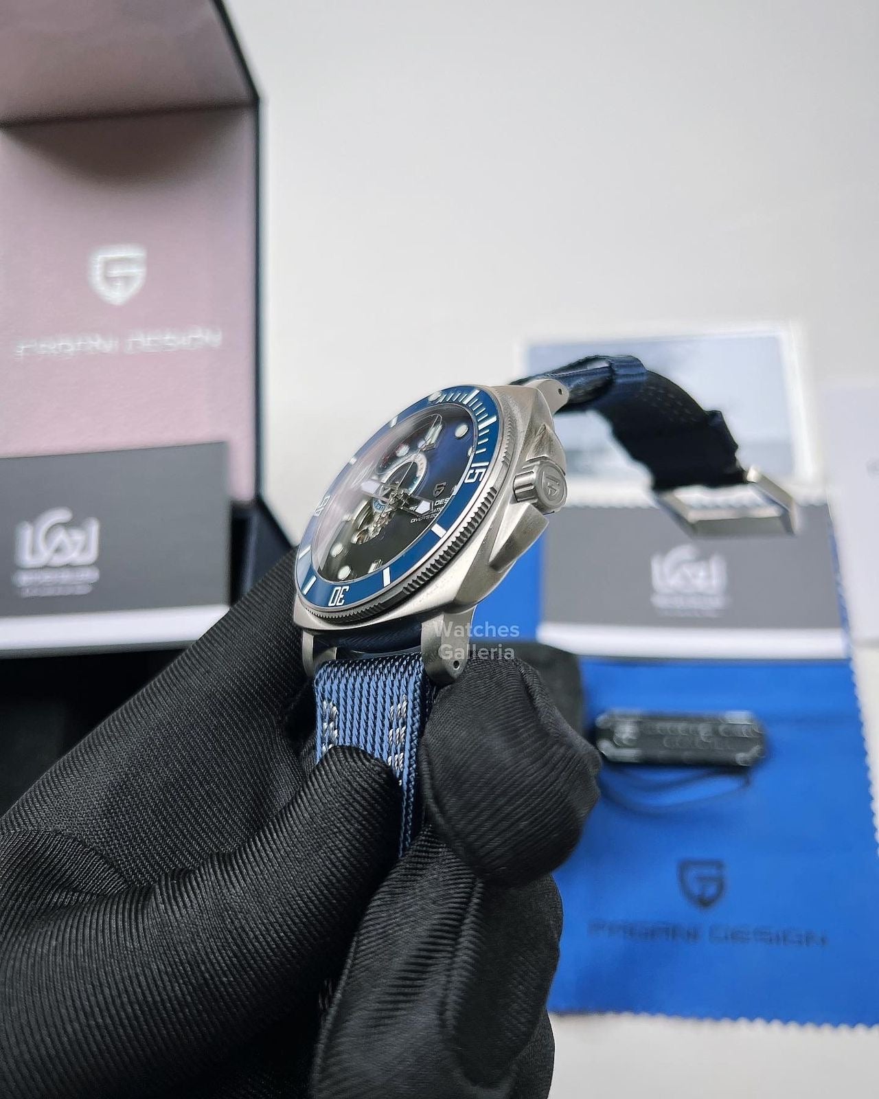 Pagani Design Submersible Blue Dial PD1736