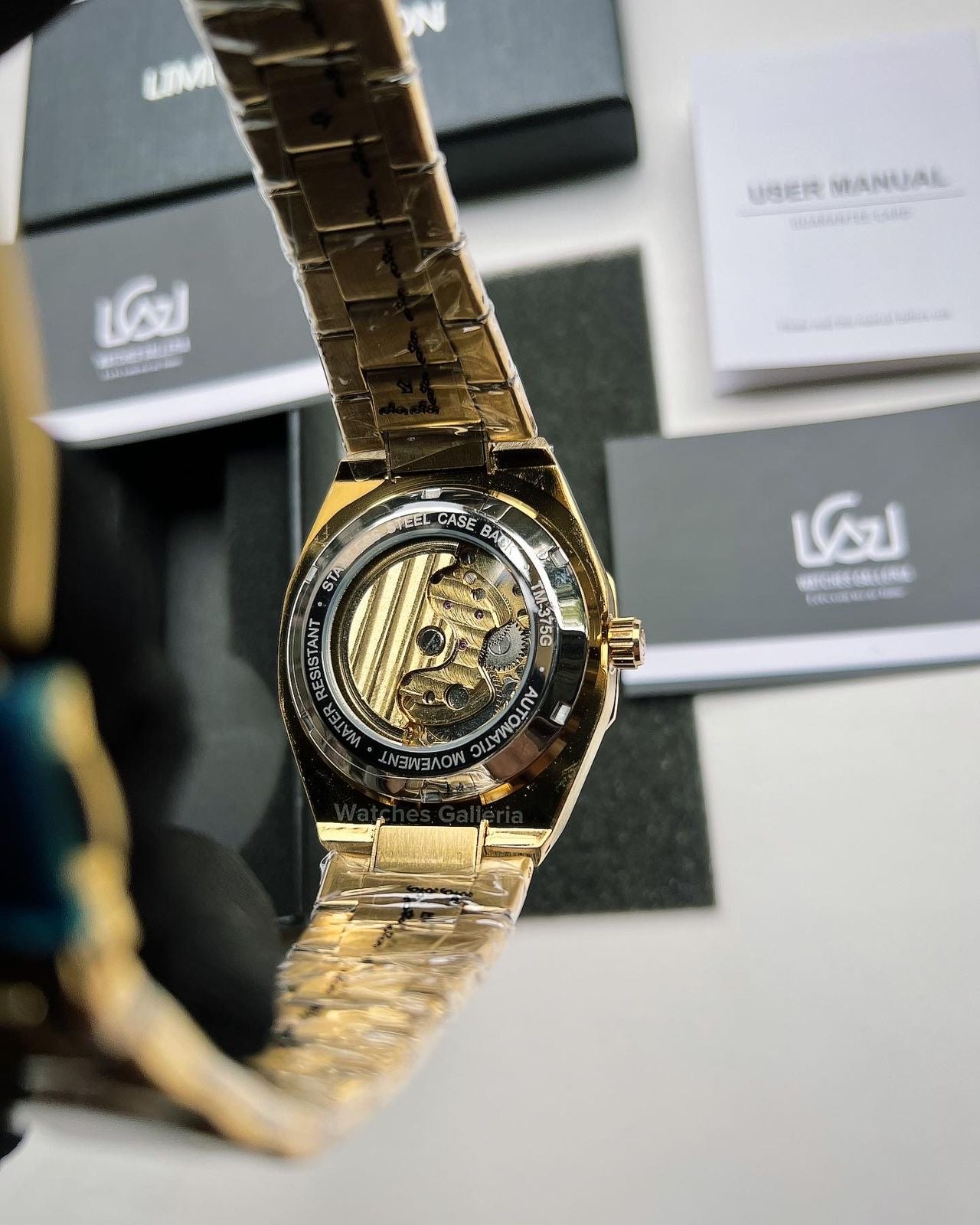 Forsining Royal Oak Skeleton Automatic (Gold) TM375G