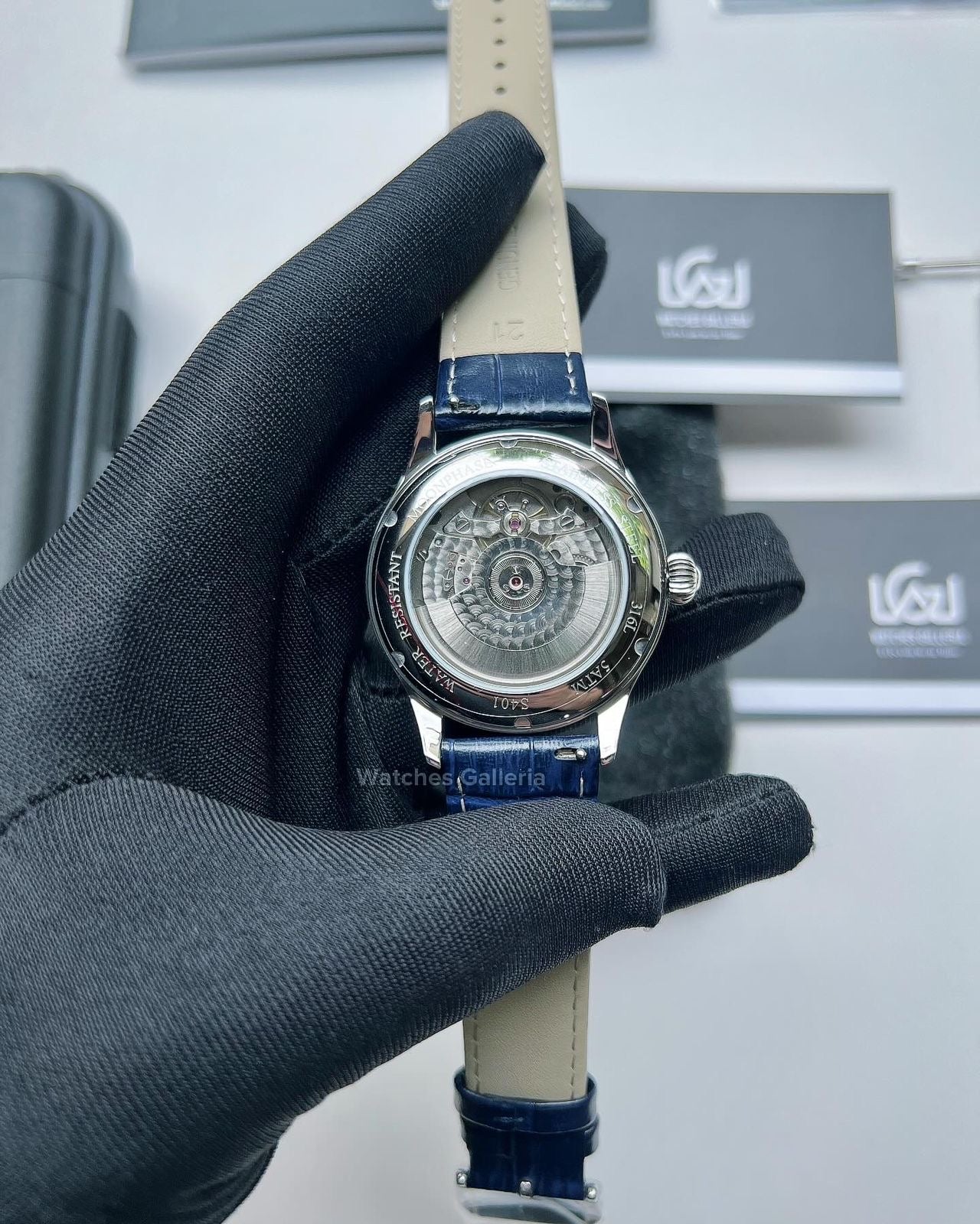 Sugess Moonphase Automatic (Blue) S401B Watches Galleria