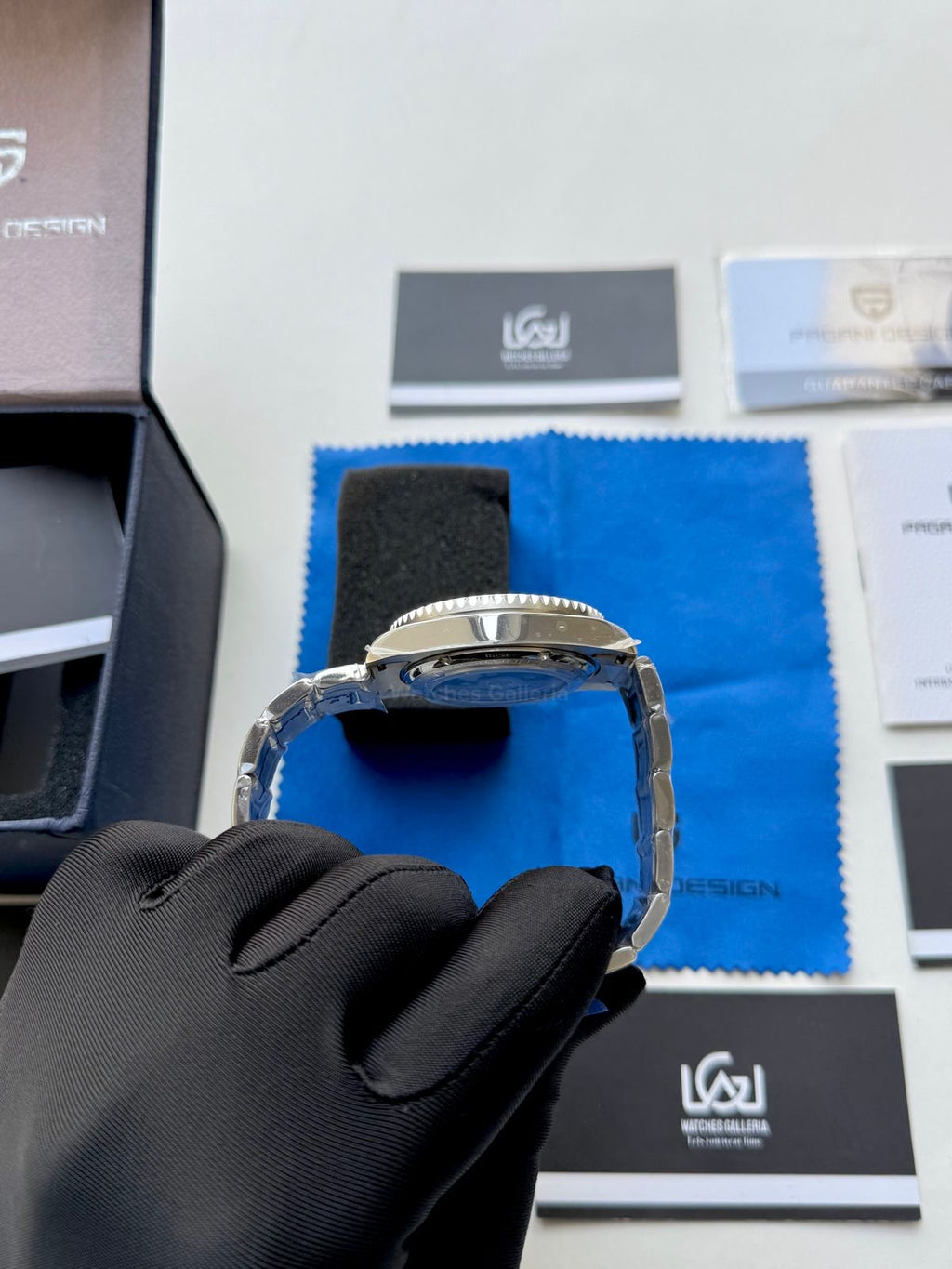 Pagani Design PD1758 World Time GMT Automatic (Red) | Pagani Design Pakistan | PD-1758