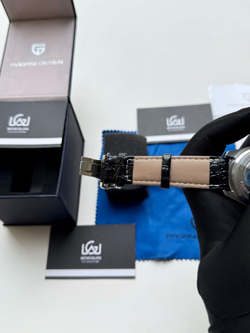 Pagani Design PD1717 Spirit Pilot Automatic (Green Leather Exclusive) Pagani Design in Pakistan