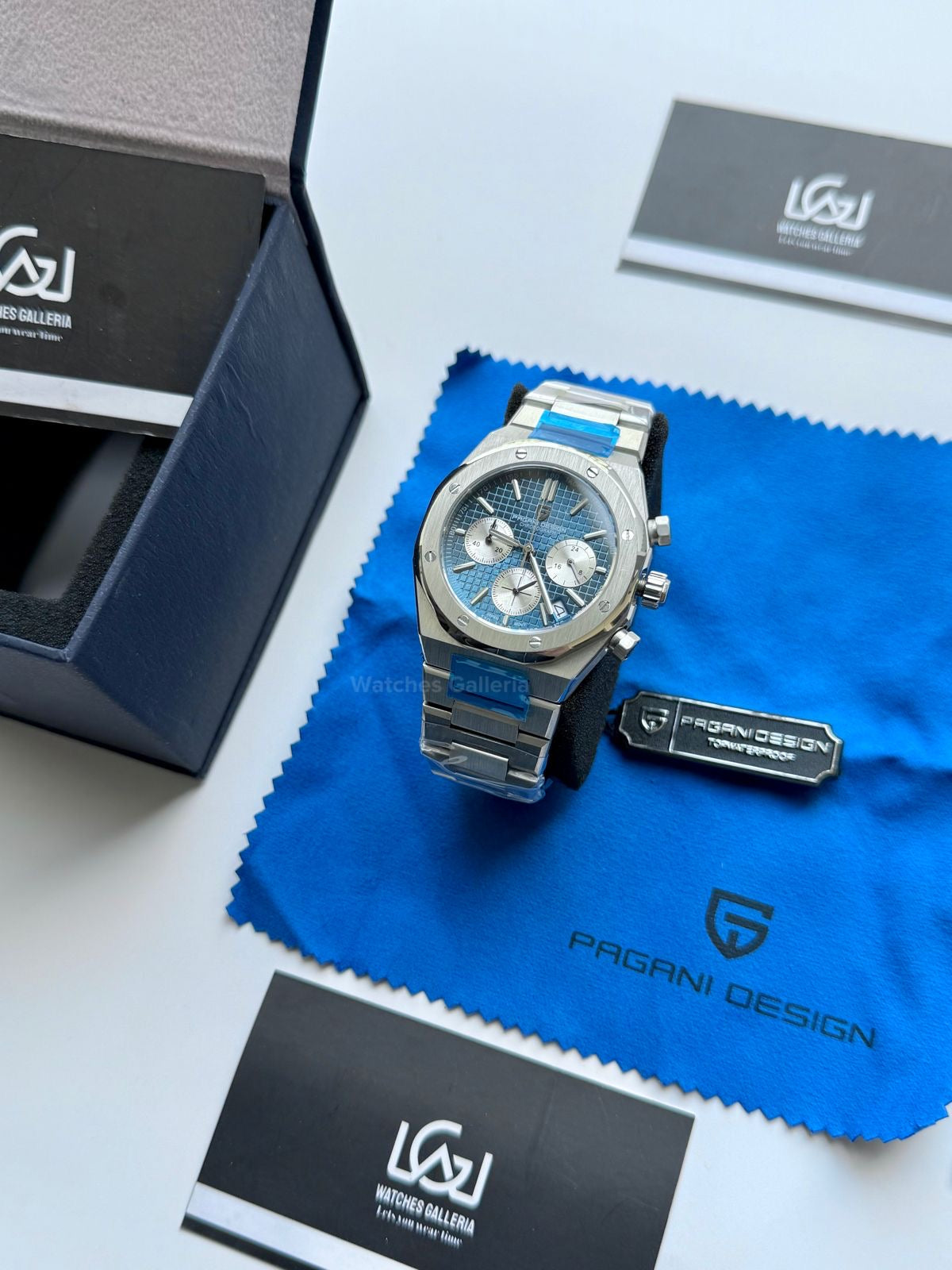 Pagani Design PD1707 Royal Oak Chronograph (Black Dial) Pagani Design Pakistan