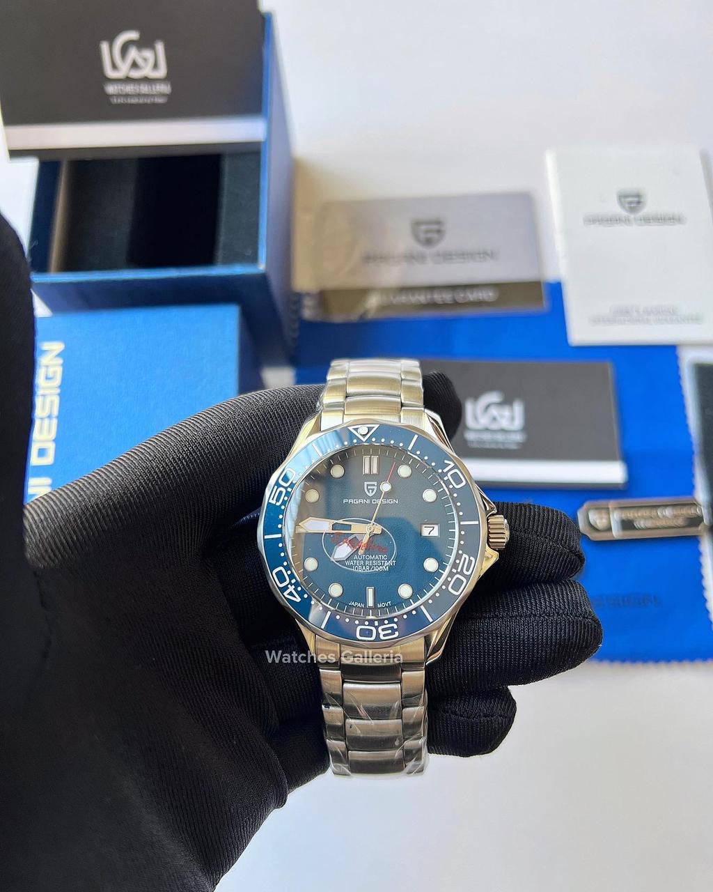 Pagani Design Seamaster James Bond Automatic (Blue) PD1667