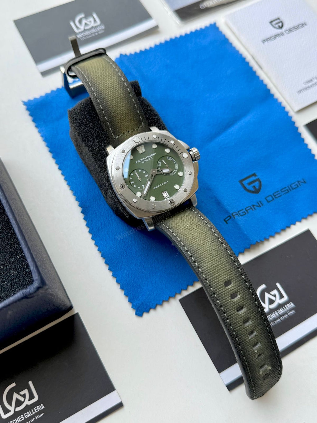 Pagani Design PD1767 Submersible Automatic (Green) Pagani Design Watch in Pakistan