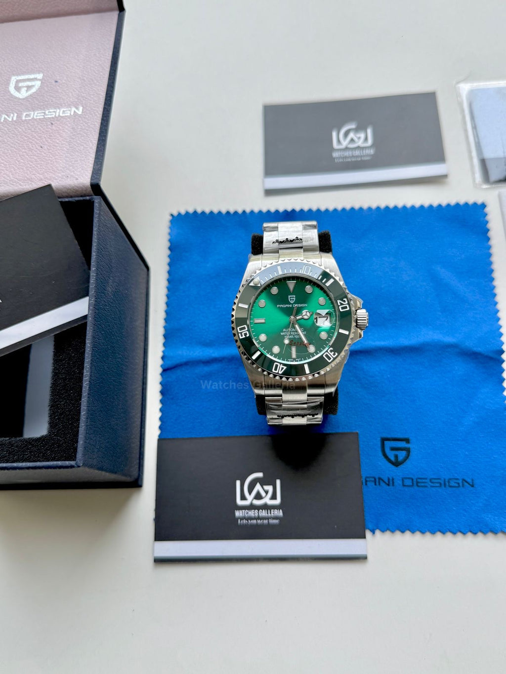 Pagani Design Watch PD1639 Submariner Automatic (Hulk) Pagani Design in Pakistan
