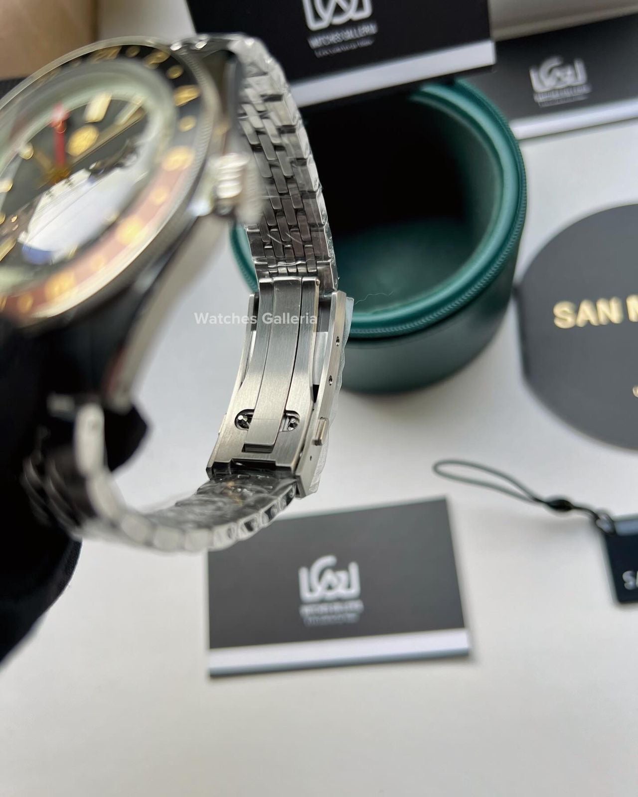 San Martin GMT RootBeer Automatic SN0116 Watches Galleria