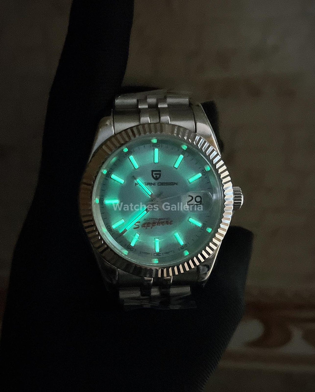 Pagani Design DateJust Automatic (Ice Blue) PD1645