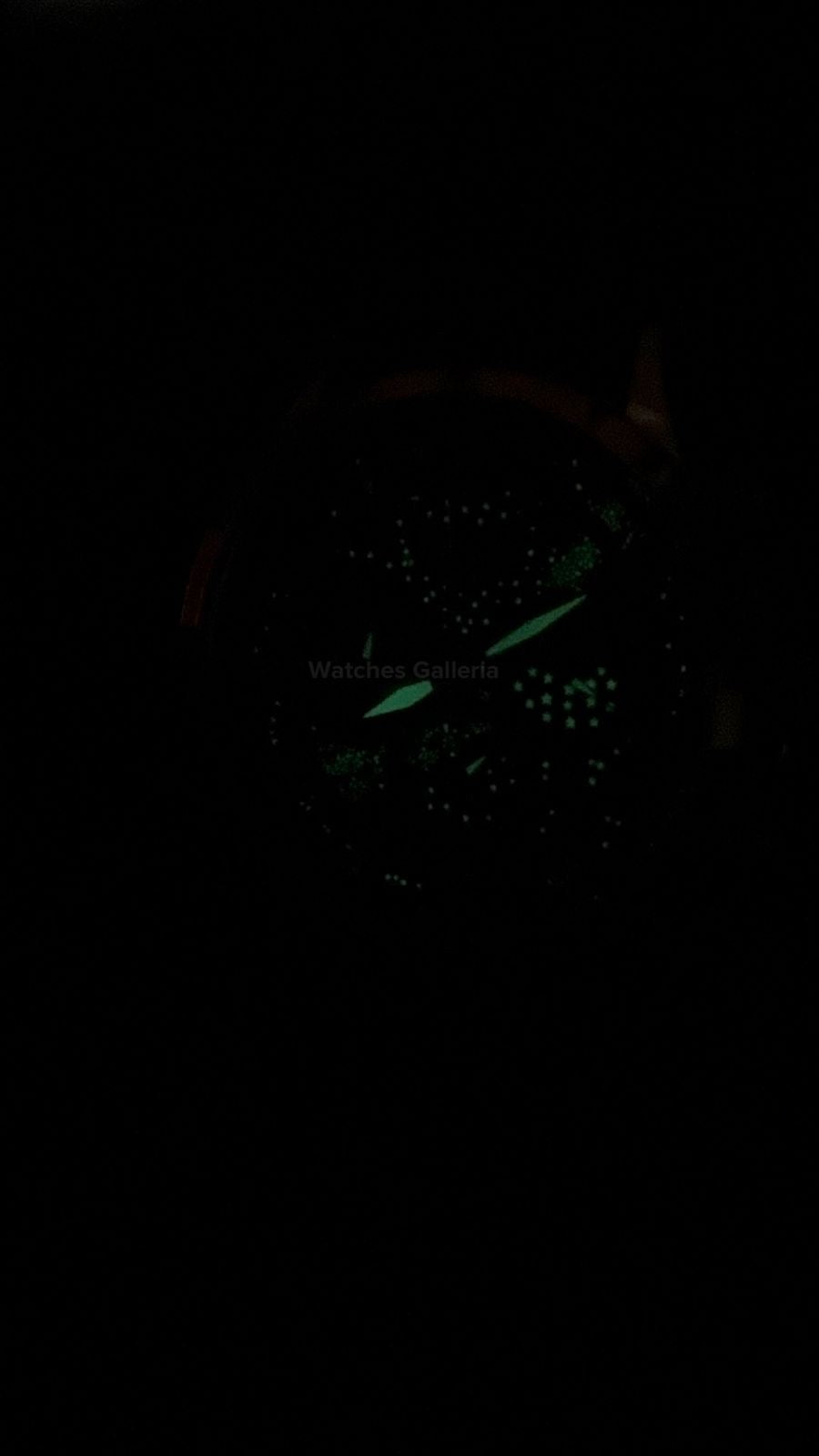 Lige Watch LG89107 Moonphase Chronograph (Black/Gold) Lige Watch in Pakistan