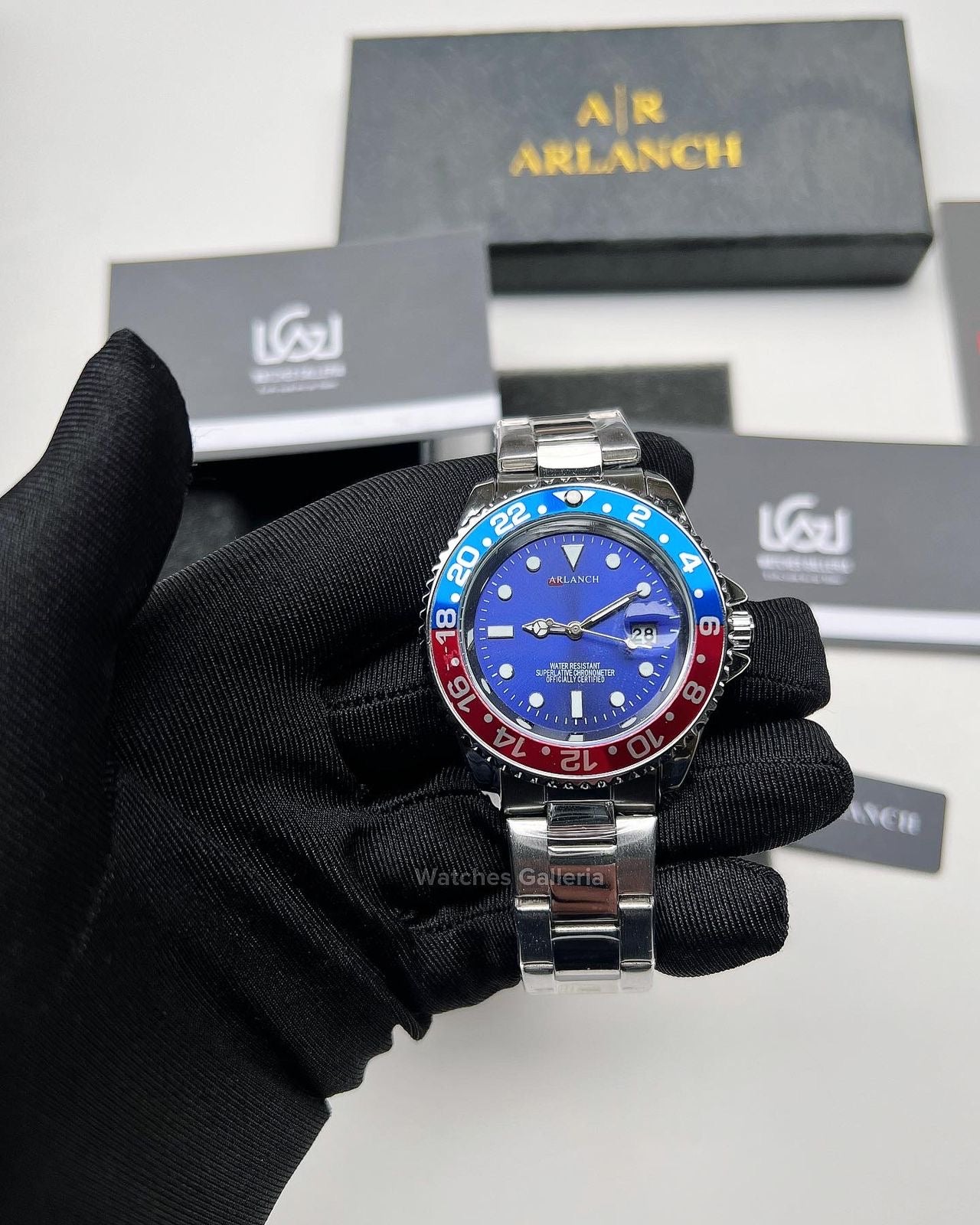 Arlanch Submariner Quartz Pepsi AR3050