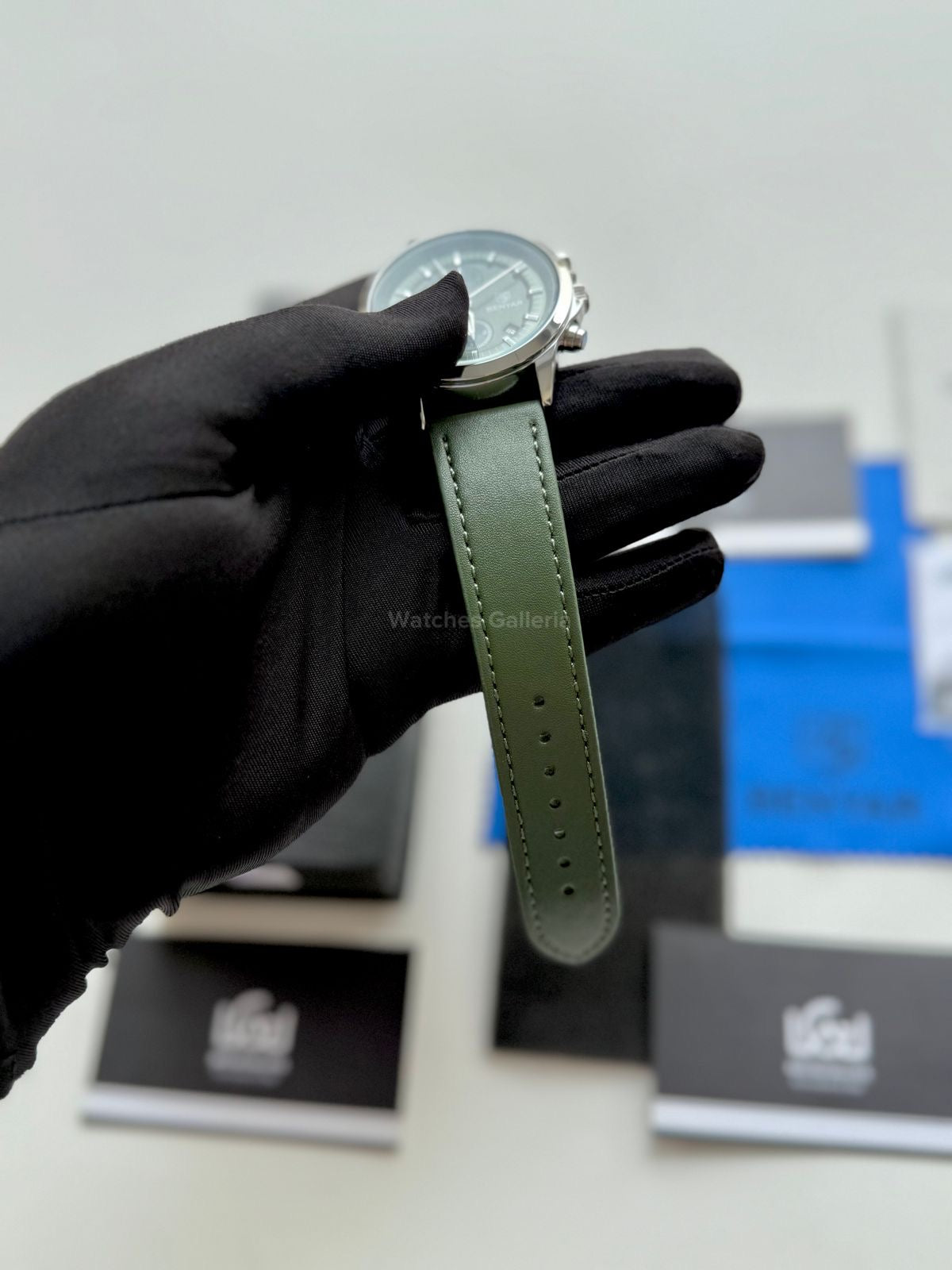 Benyar Pilot Chronograph Quartz (Green) BY5210 Watches Galleria