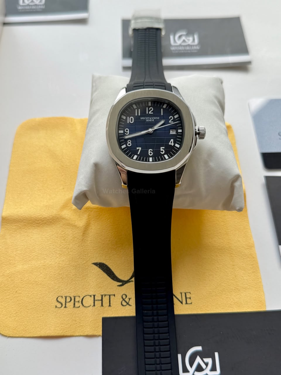 Specht & Sohne SP0008A1 Aquanaut Blue Automatic Watch for Men Sapphire Crystal Original Specht & Sohne Watch Pakistan