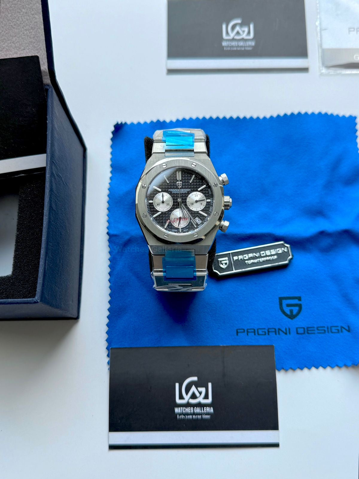 Pagani Design PD1707 Royal Oak Chronograph (Black Dial) Pagani Design Pakistan