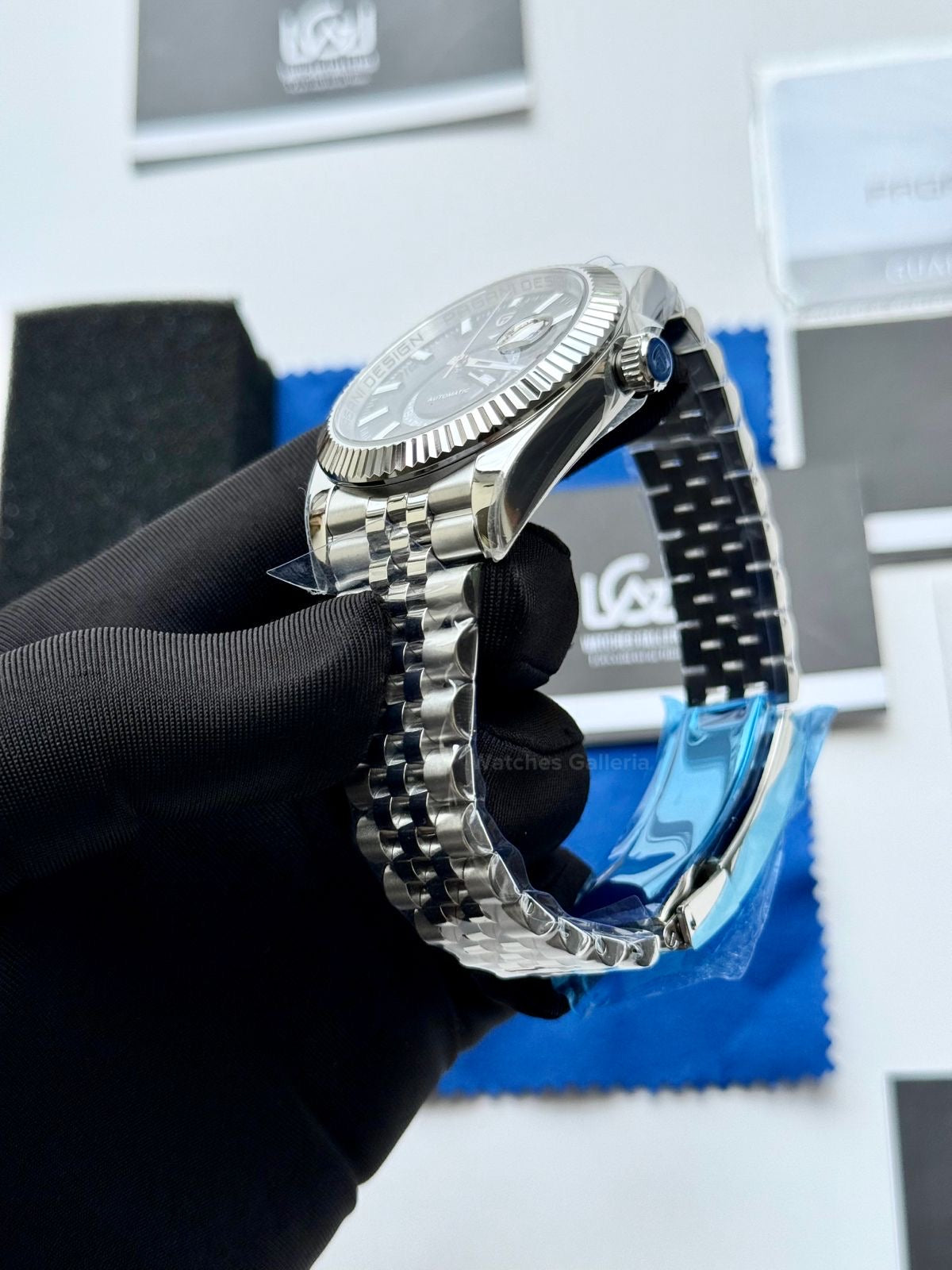 Pagani Design PD1888 Black Sky Dweller Black 40mm – First Time in Pakistan | Limited Edition Automatic GMT Watch