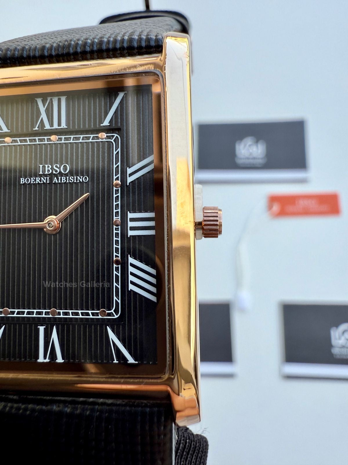 IBSO Tank Watch (Black) IBSO2232 Watches Galleria