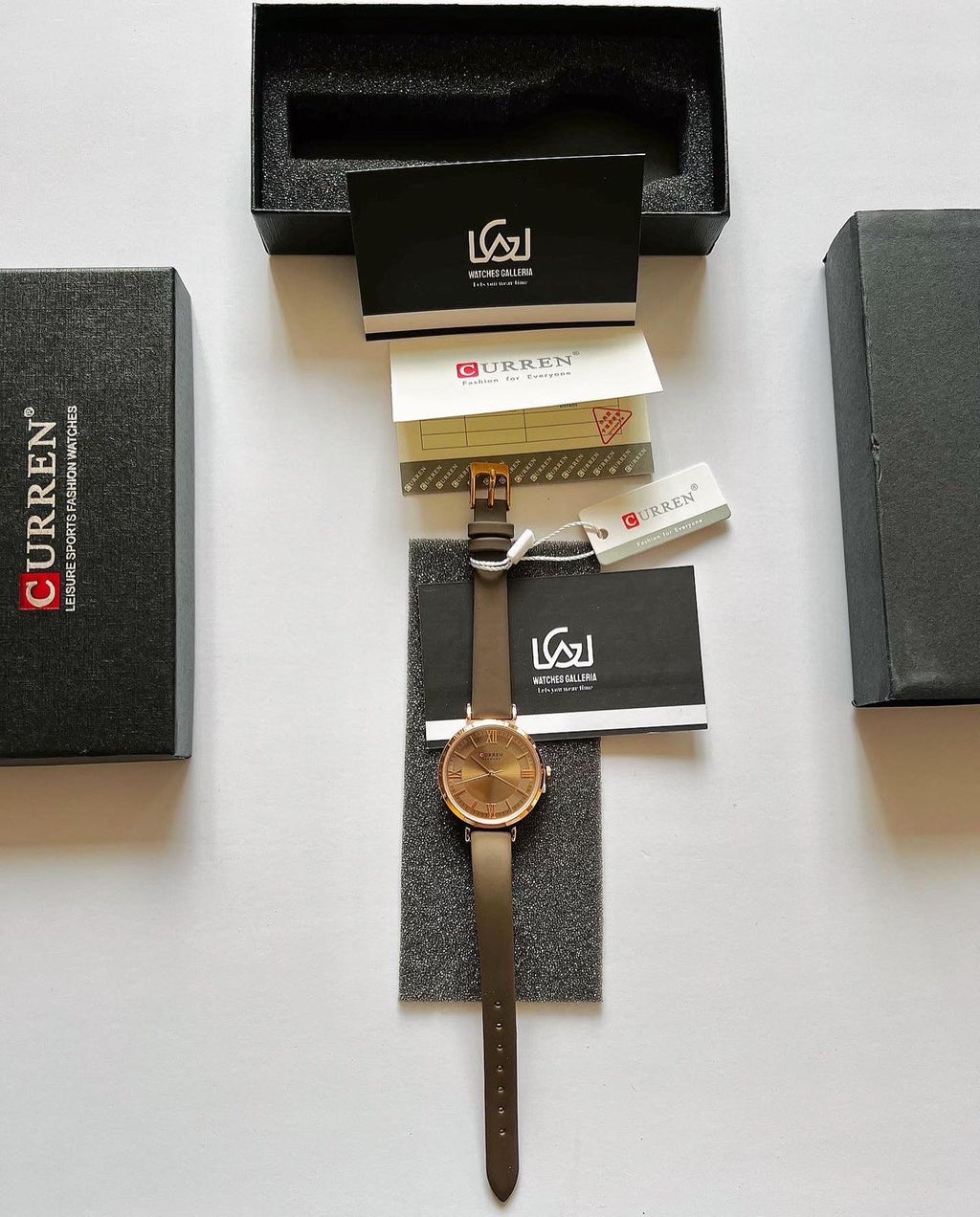 Curren Ladies Watch (Light Brown) C9079