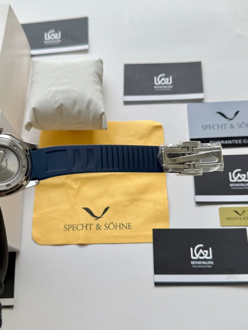 Specht & Sohne SP0008A1 Aquanaut Blue Automatic Watch for Men Sapphire Crystal Original Specht & Sohne Watch Pakistan