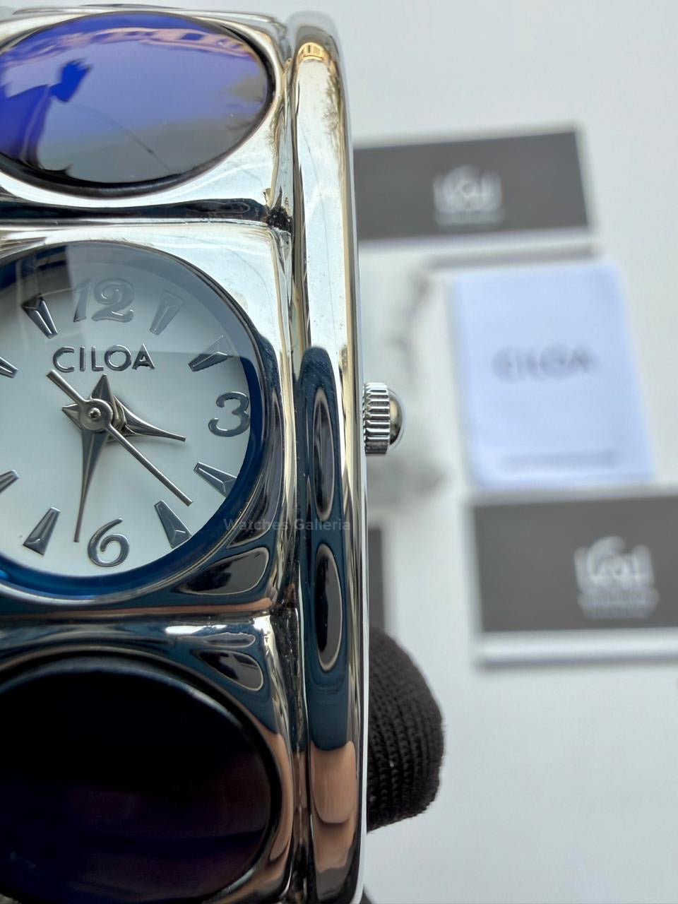 Ciloa 636 Bracelet Women Watch Quartz (Blue) Ciloa Women Watch