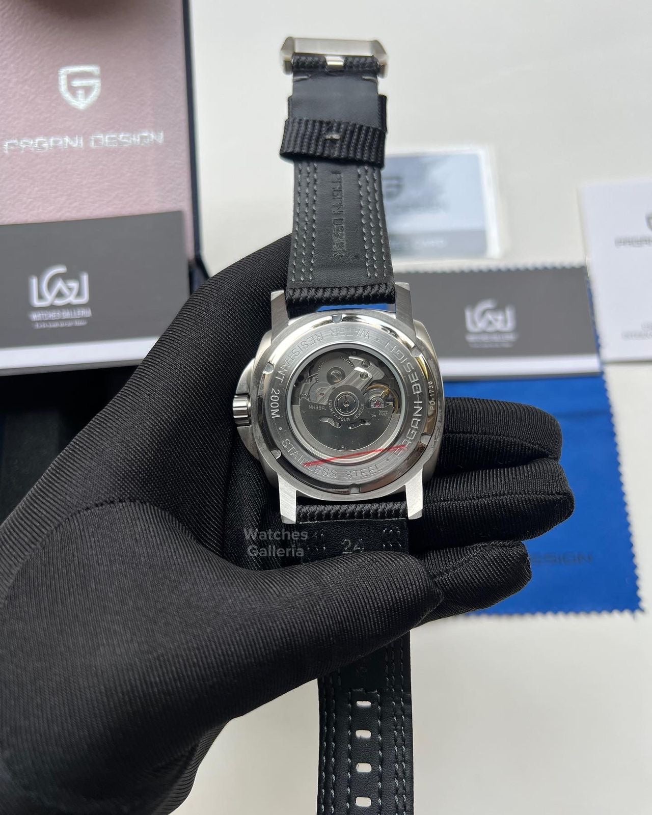 Pagani Design Submersible Black Dial PD1736
