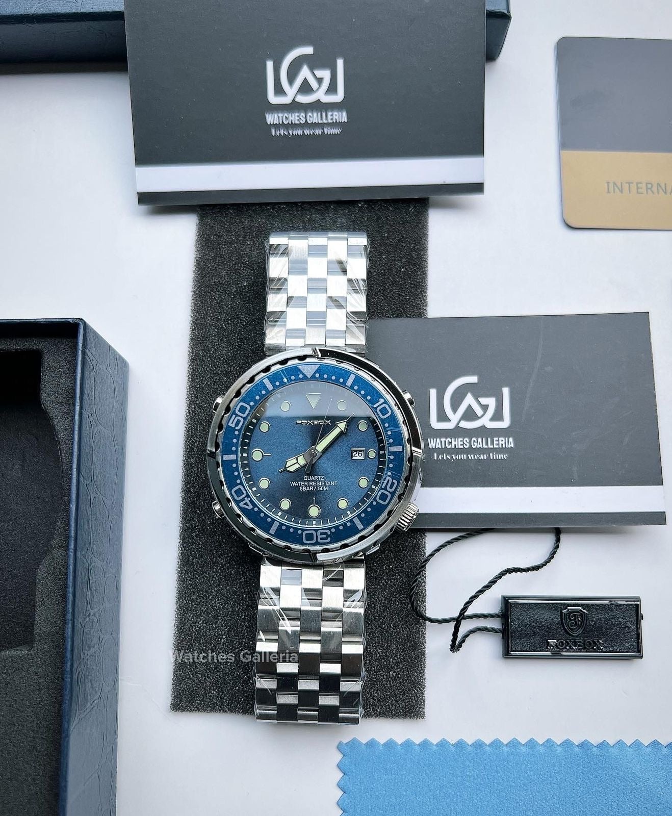 Foxbox Tuna Quartz (Blue) FB0024