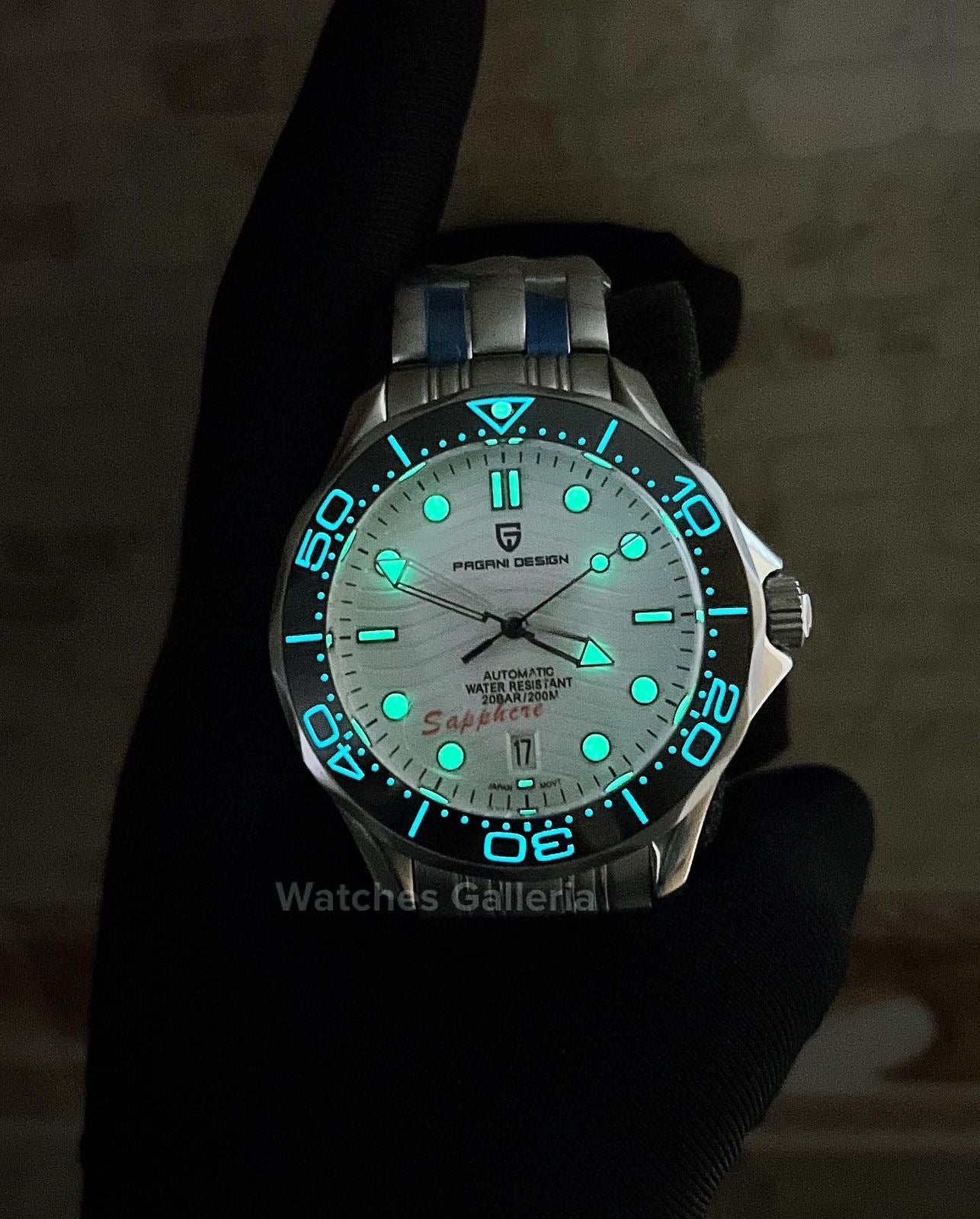Pagani Design Seamaster Diver Automatic (White) PD1685