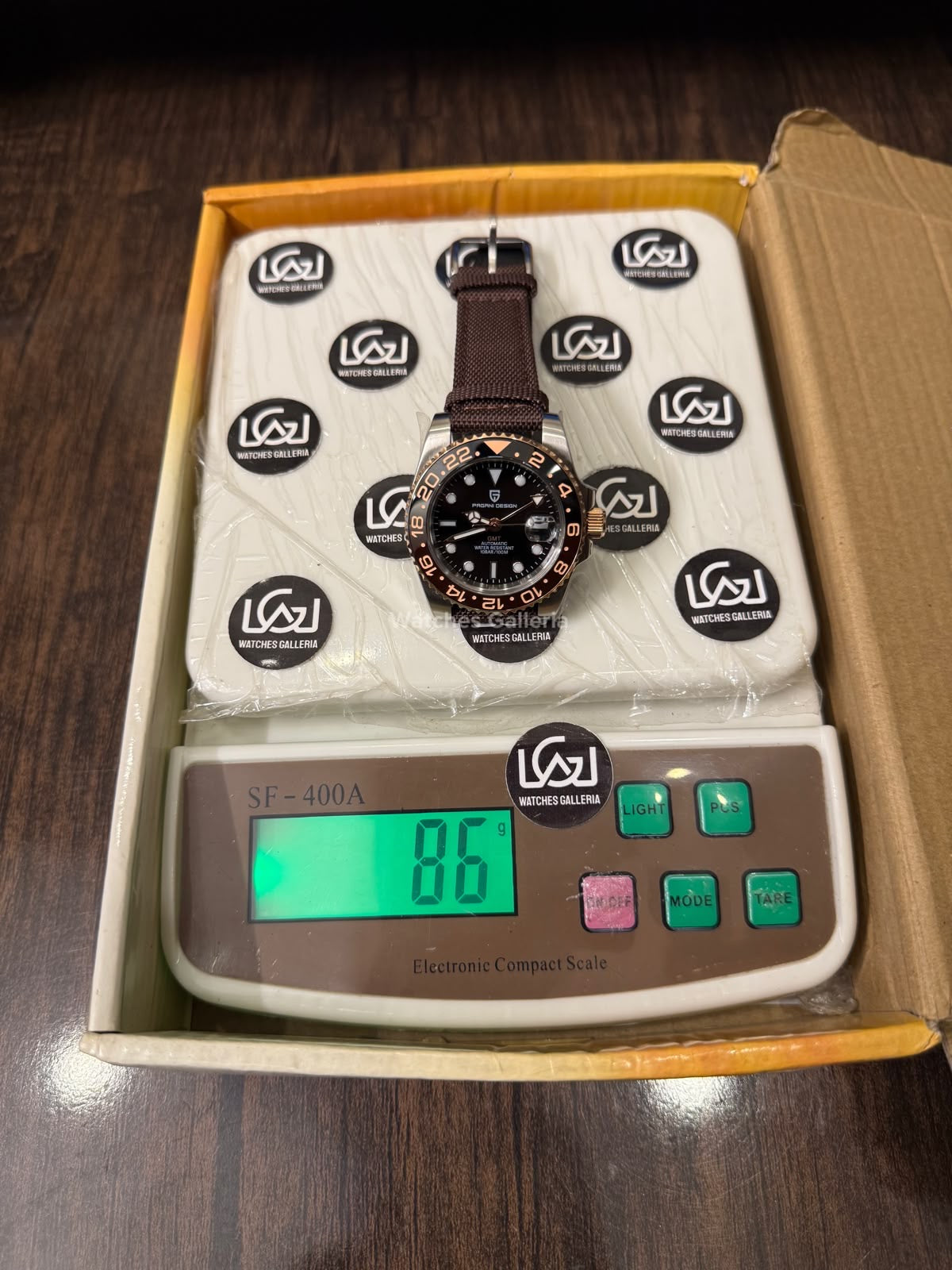 Pagani Design PD1662 GMT Master II Rootbeer Automatic GMT Watch – Limited Edition, Two-Tone Jubilee Stainless Steel Bracelet, Ceramic Rotating Bezel, Sapphire Crystal & Dual Time Zone