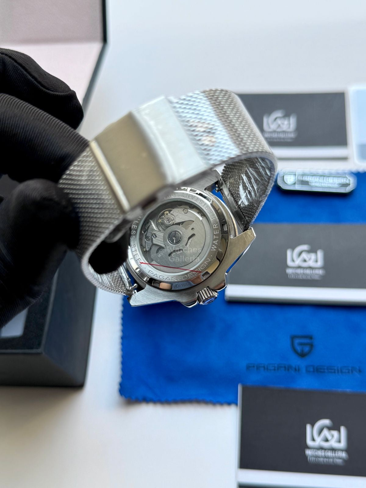 Pagani Design PD1651 YachtMaster Deep Sea 40mm Automatic – Seiko NH35A Japan Movement | Sapphire Crystal | 100M WR | Mesh Bracelet