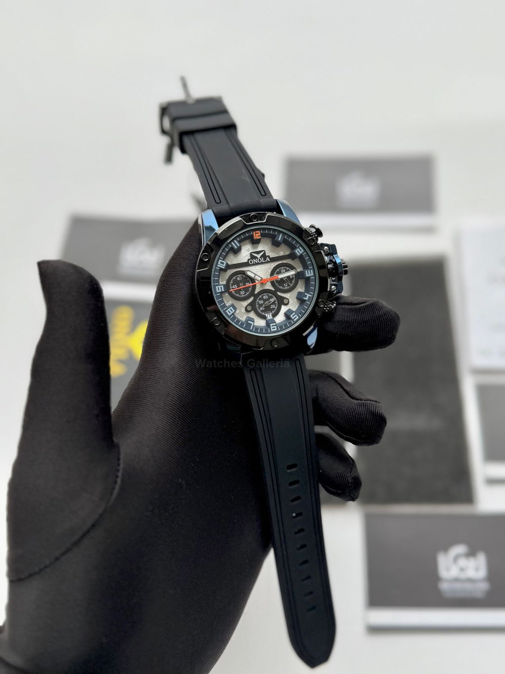 Onola Chronofighter ON6858 (Black Blue) Onola Watch