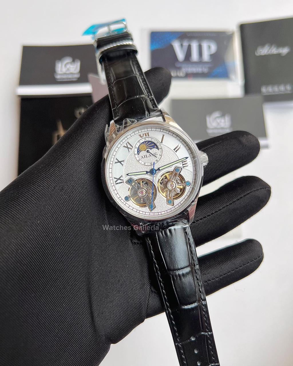 Ailang Double Flywheel Automatic (White/Black) AL8822