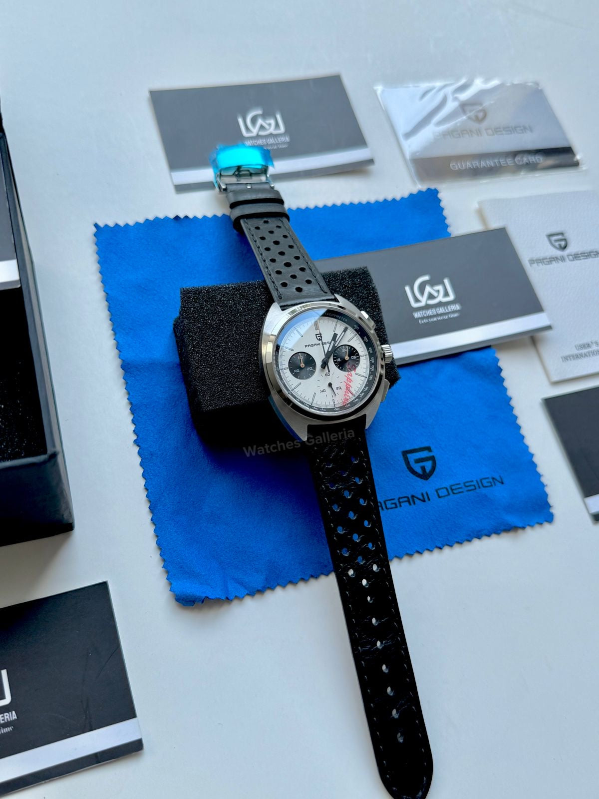 Pagani Design Vintage Chronograph Quartz PD1782 (White) Pagani Design in Pakistan