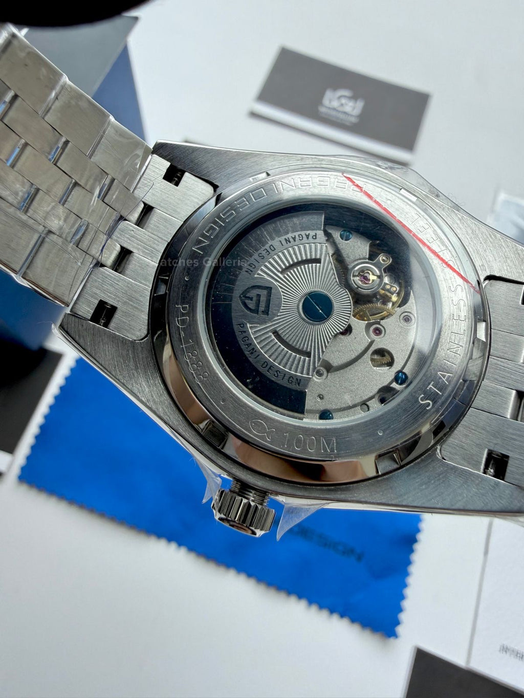 Pagani Design PD1888 Black Sky Dweller Black 40mm – First Time in Pakistan | Limited Edition Automatic GMT Watch