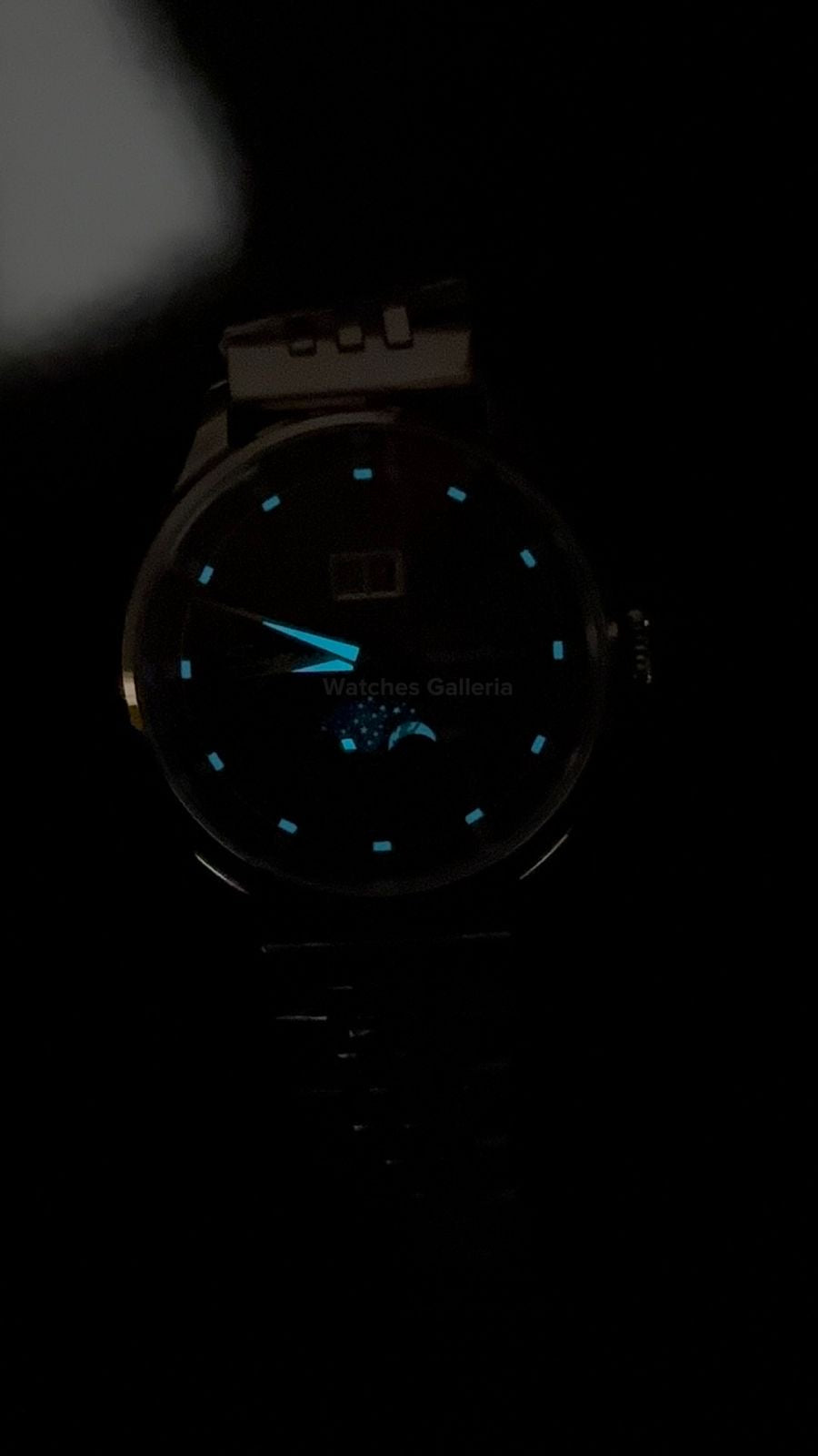 Sugess S401B Oyster Moonphase Watch in Pakistan – Luxury Men’s Automatic Mechanical Watch with Starry Sky Dial