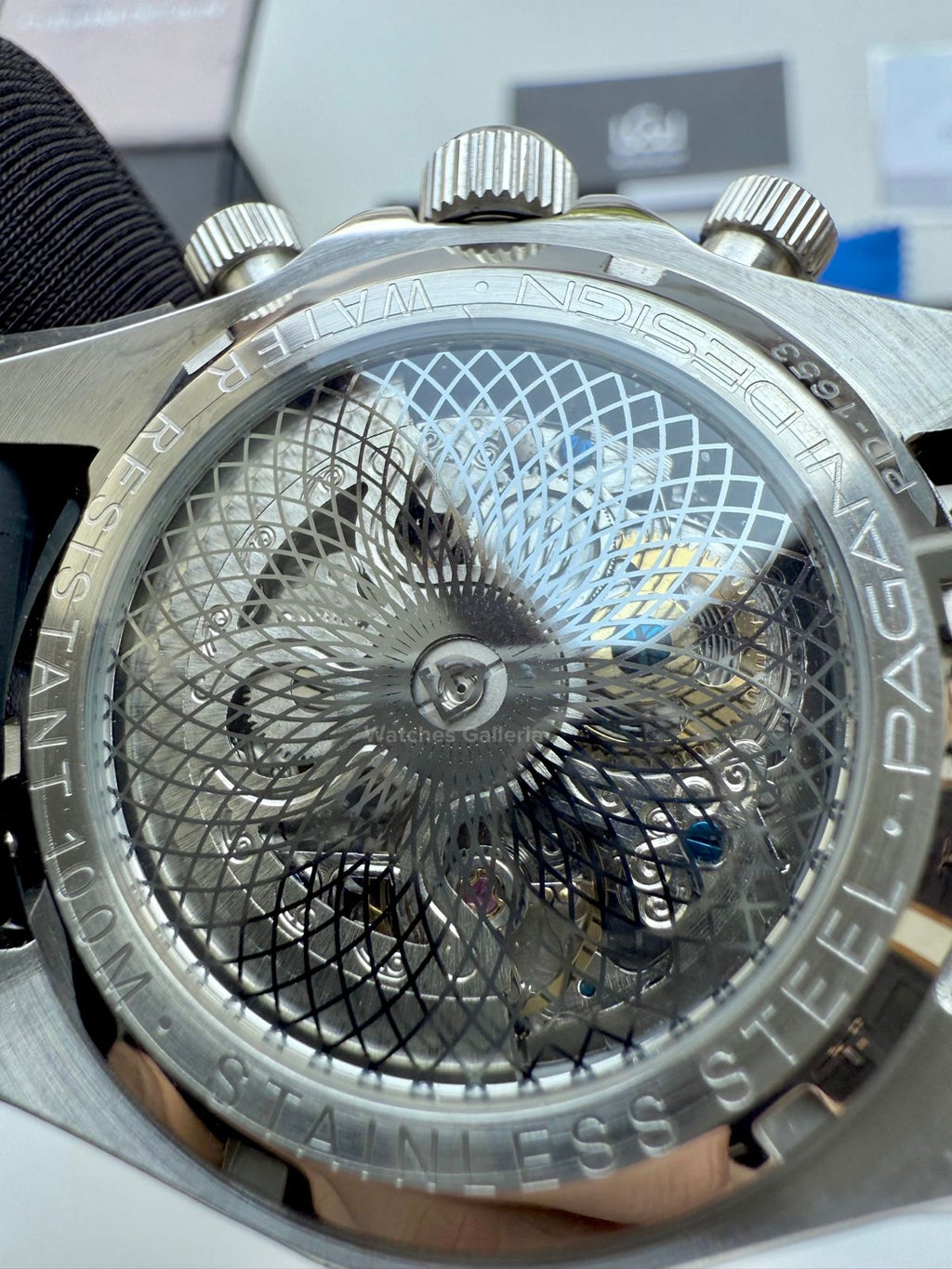 Pagani Design Rainbow Skeleton Automatic PD1653 (Silicon) Pagani Design in Pakistan