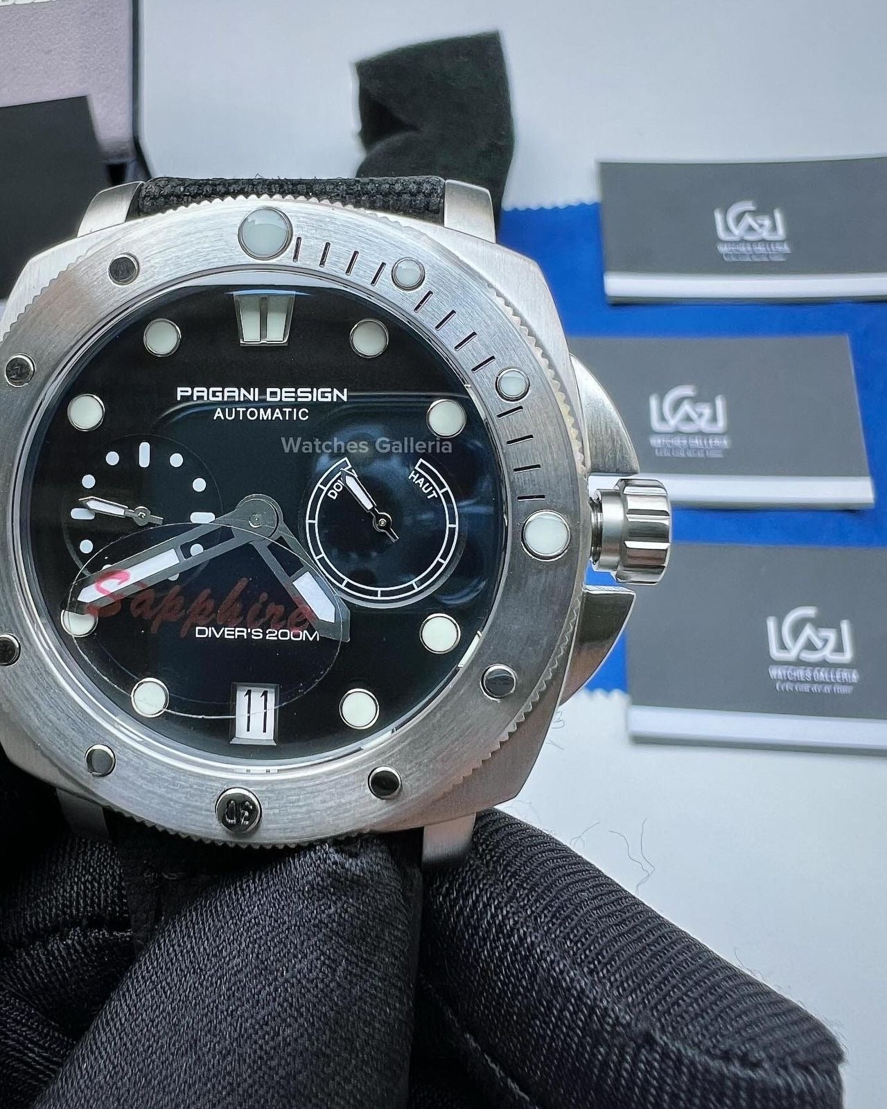Pagani Design Submersible Automatic (Black) PD1767