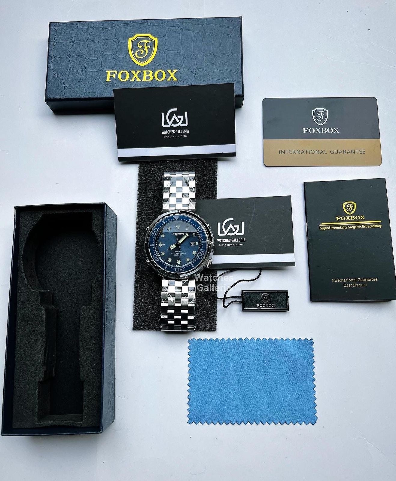 Foxbox Tuna Quartz (Blue) FB0024