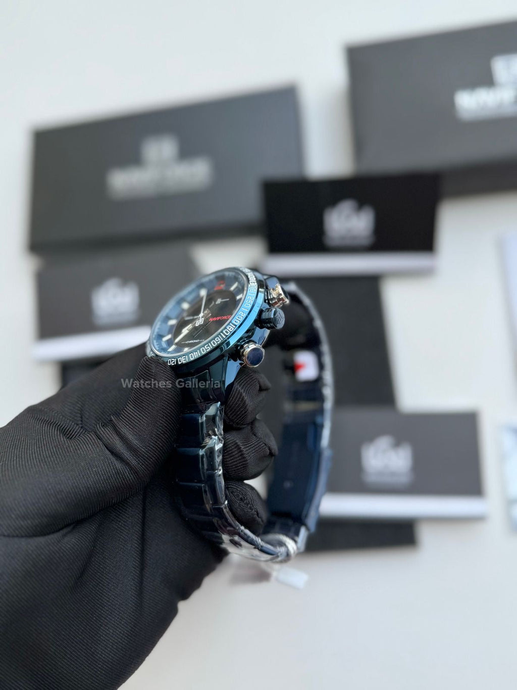 Naviforce Dual Analog and Digital Watch (Blue) NF9093M Watches Galleria