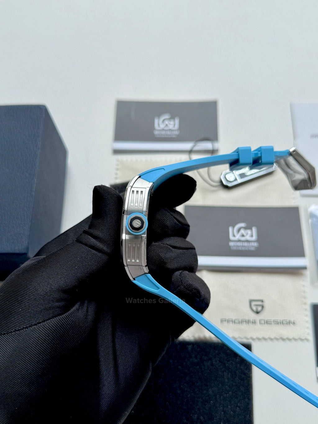 Pagani Design Tonneau Calendar Quartz PDys012 (Sky) Pagani Design in Pakistan