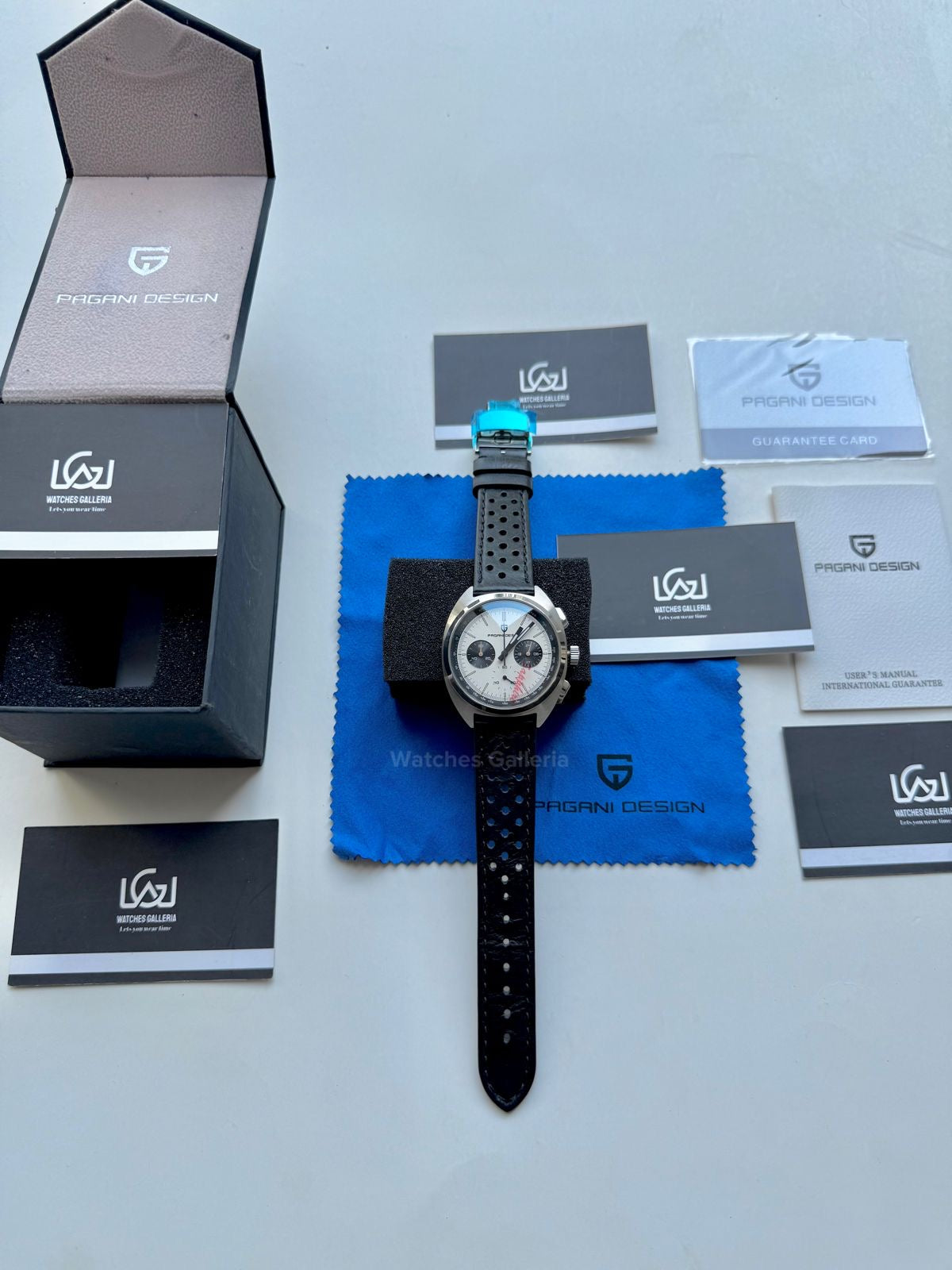 Pagani Design Vintage Chronograph Quartz PD1782 (White) Pagani Design in Pakistan