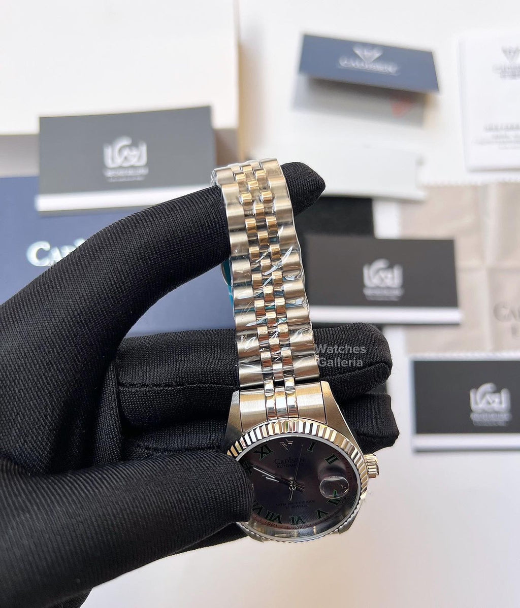 Cadisen Datejust Wimbeldon Automatic (Silver) C8211