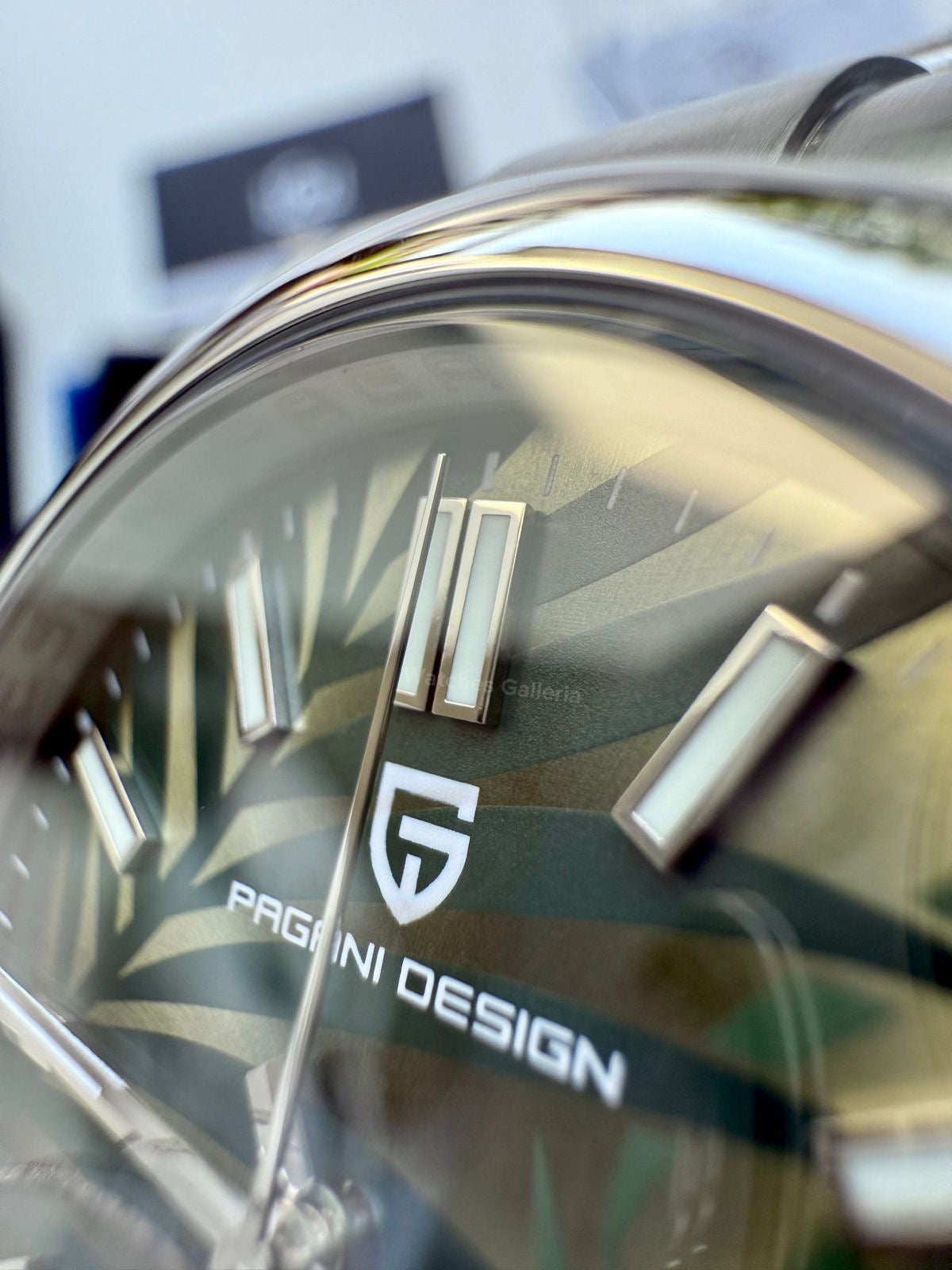 Pagani Design Oyster Perpetual Automatic PD1715 Palm Dial (Green) Pagani Design in Pakistan