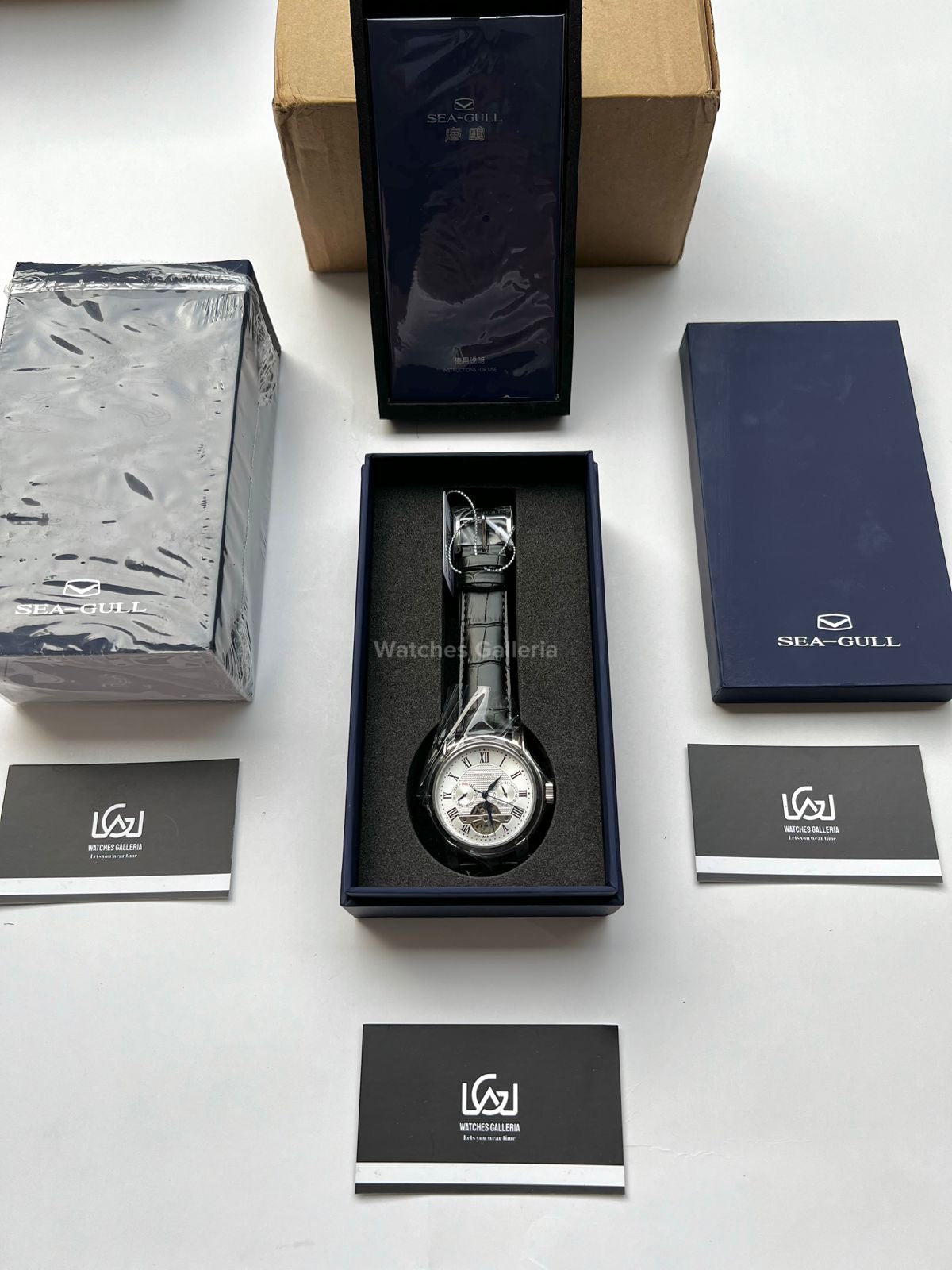 Seagull Flywheel Automatic Mechanical Watch D819622 Watches Galleria