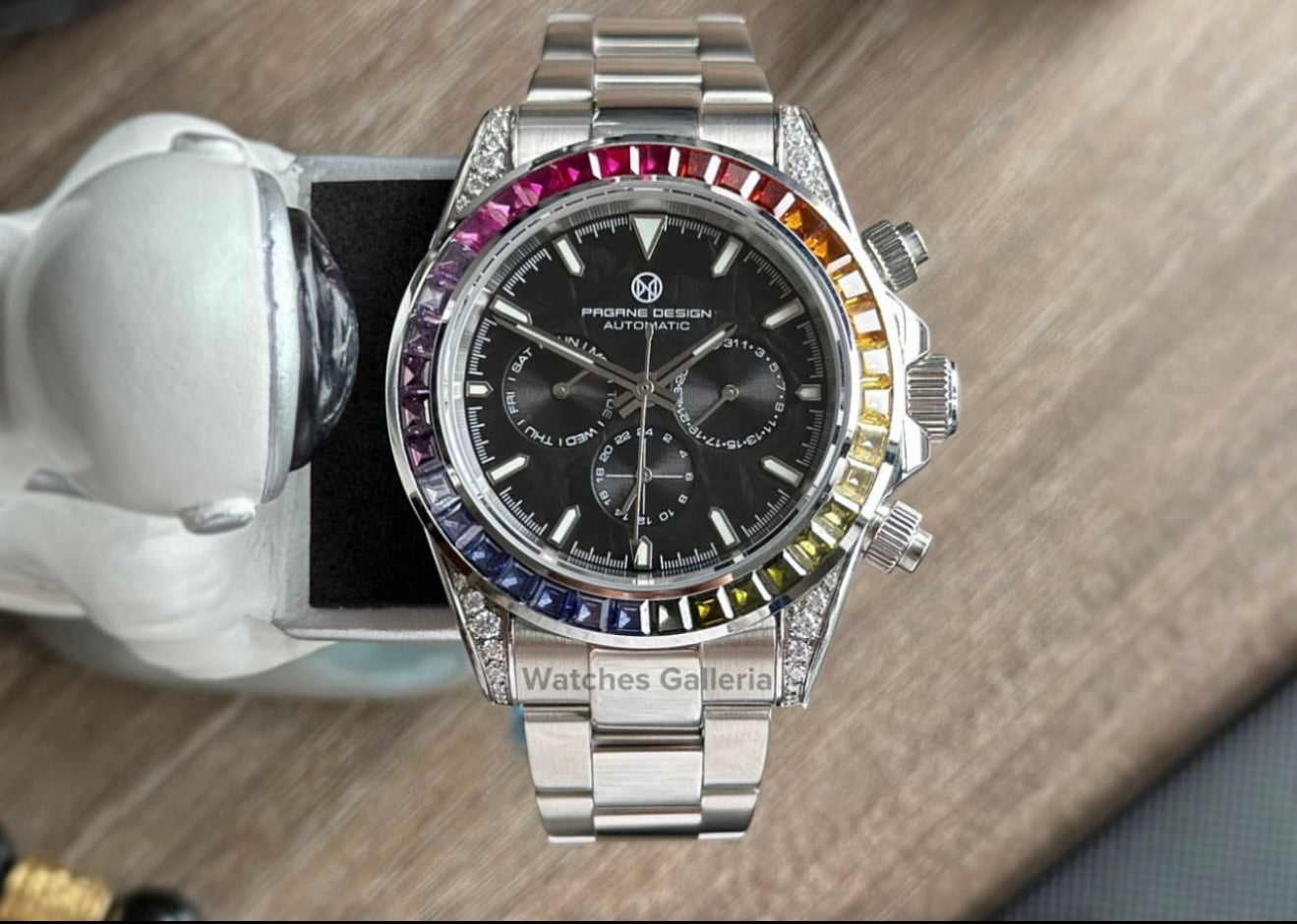 Pagrne Design Rainbow Daytona Automatic PG1666