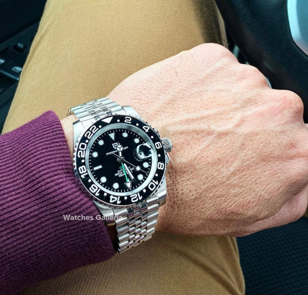 Pagani Design PD1662 Black GMT Master II Jubilee Edition Automatic (All Black) Pagani Design in Pakistan