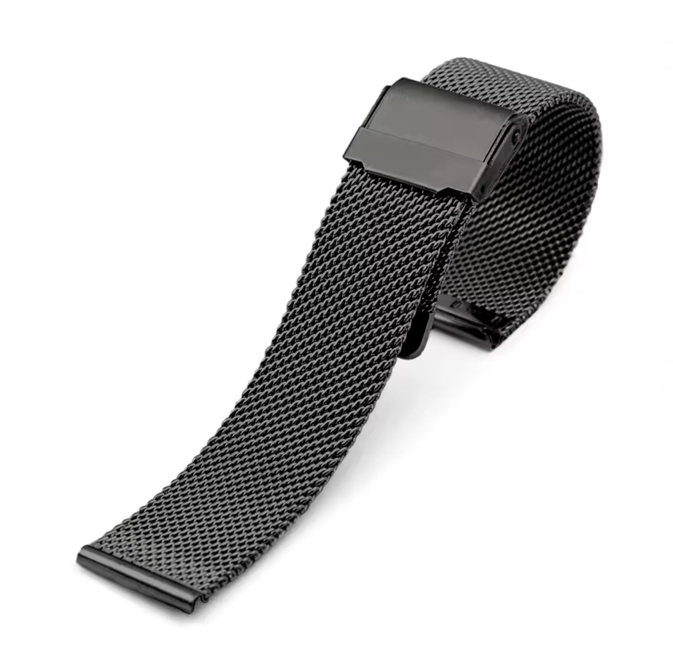 Milanese Mesh Watch Bracelet Strap 20mm | 0.6mm / 1.0mm Stainless Steel Replacement Band – Silver, Gold, Rose Gold & Black | Watches Galleria