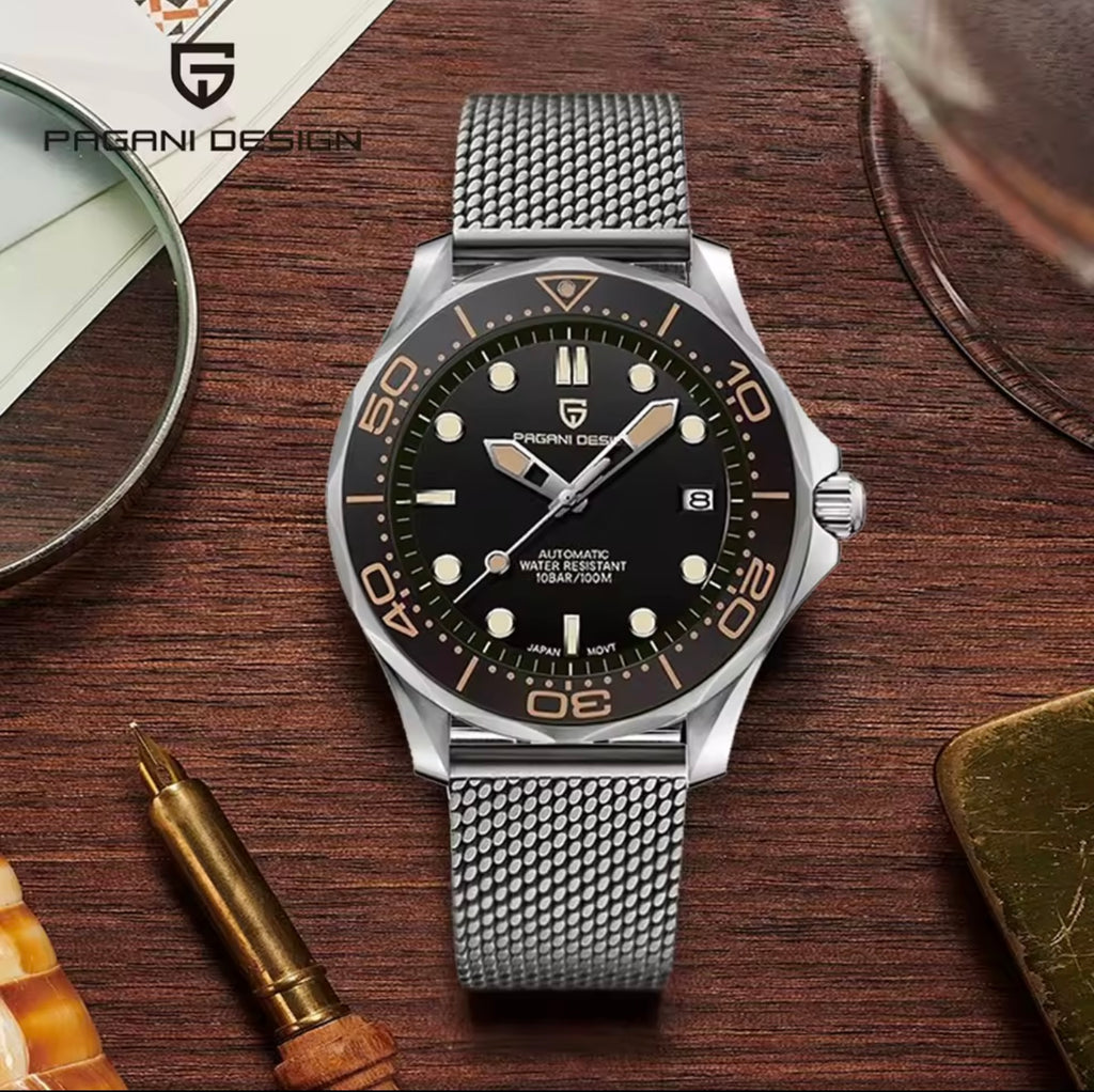Pagani Design Seamaster James Bond Automatic (Black) PD1667