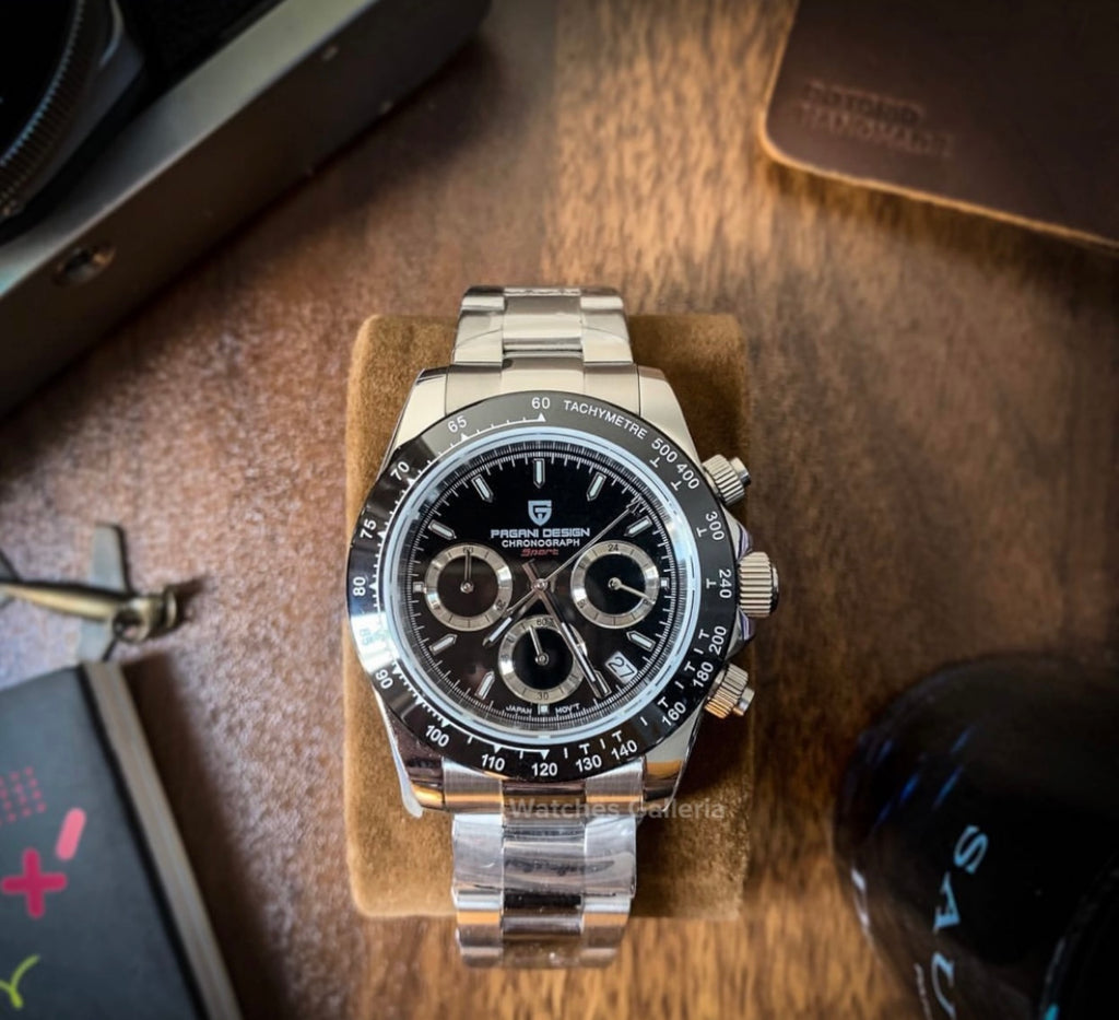 Pagani Design Daytona Quartz (Black) PD1644